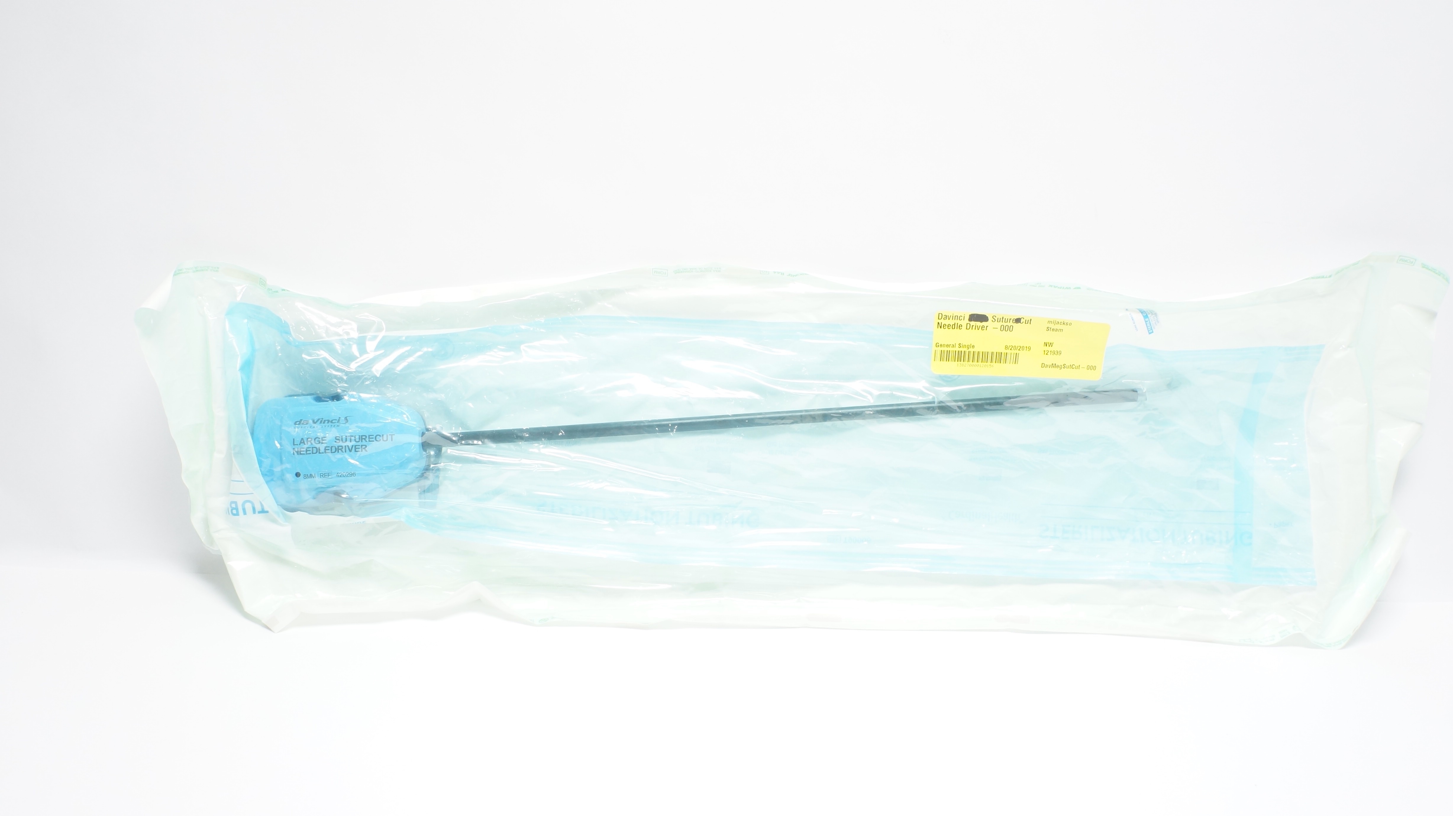 Intuitive Surgical 420296 Large SutureCut Needle Driver 8mm