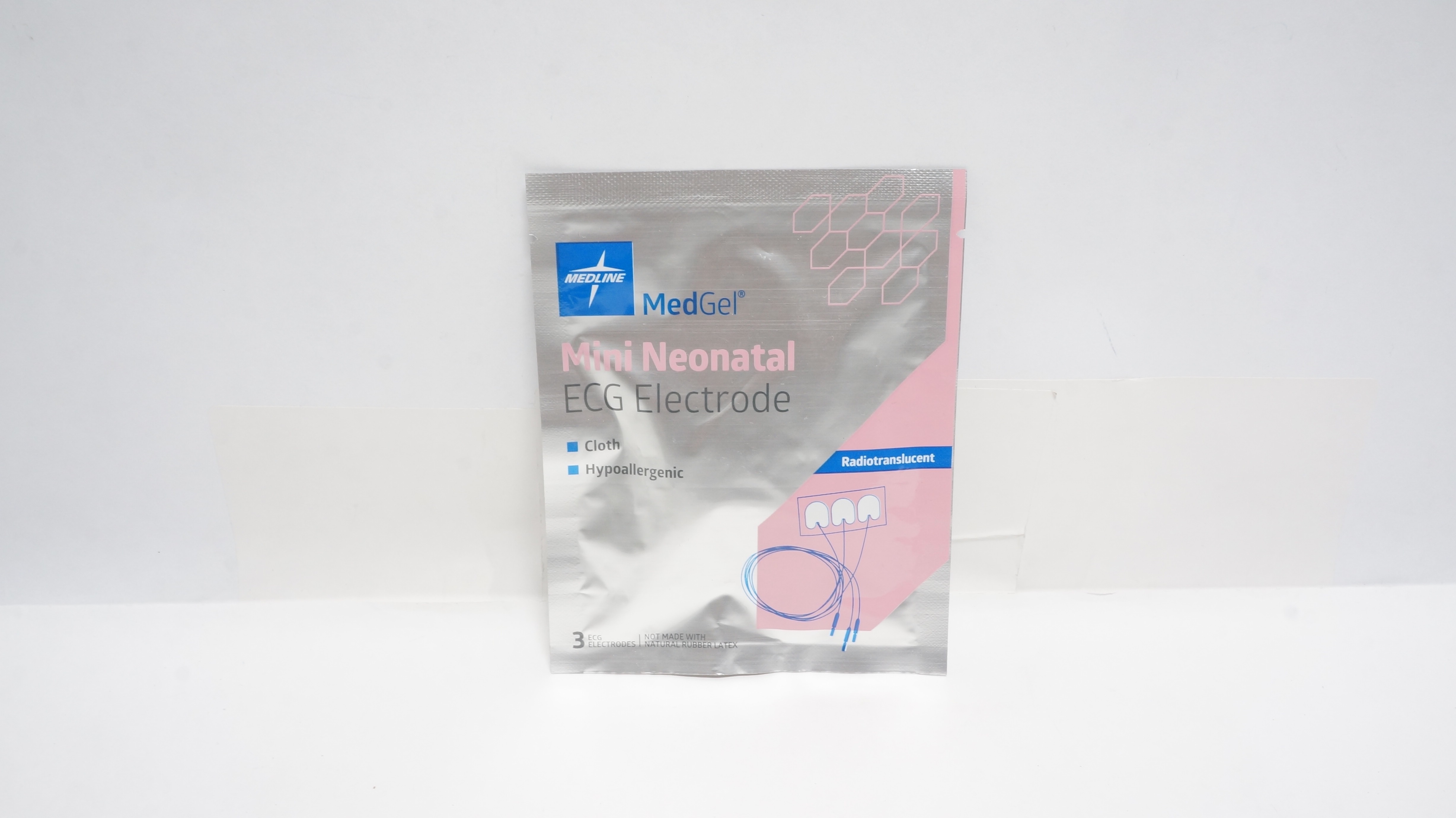 Medline MDSM61131R MedGel Mini Neonatal ECG Electrodes