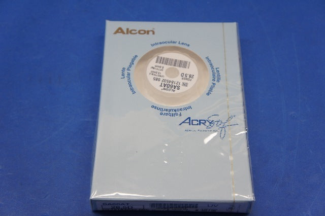 Alcon SA60AT Acrysof Natural Single-Piece, 13mm Length, 6mm Biconvex Optic 28.5D