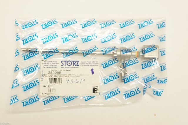 Karl Storz 28229R High Flow Arthroscope Sheath 6.5mm x 12cm Autolock