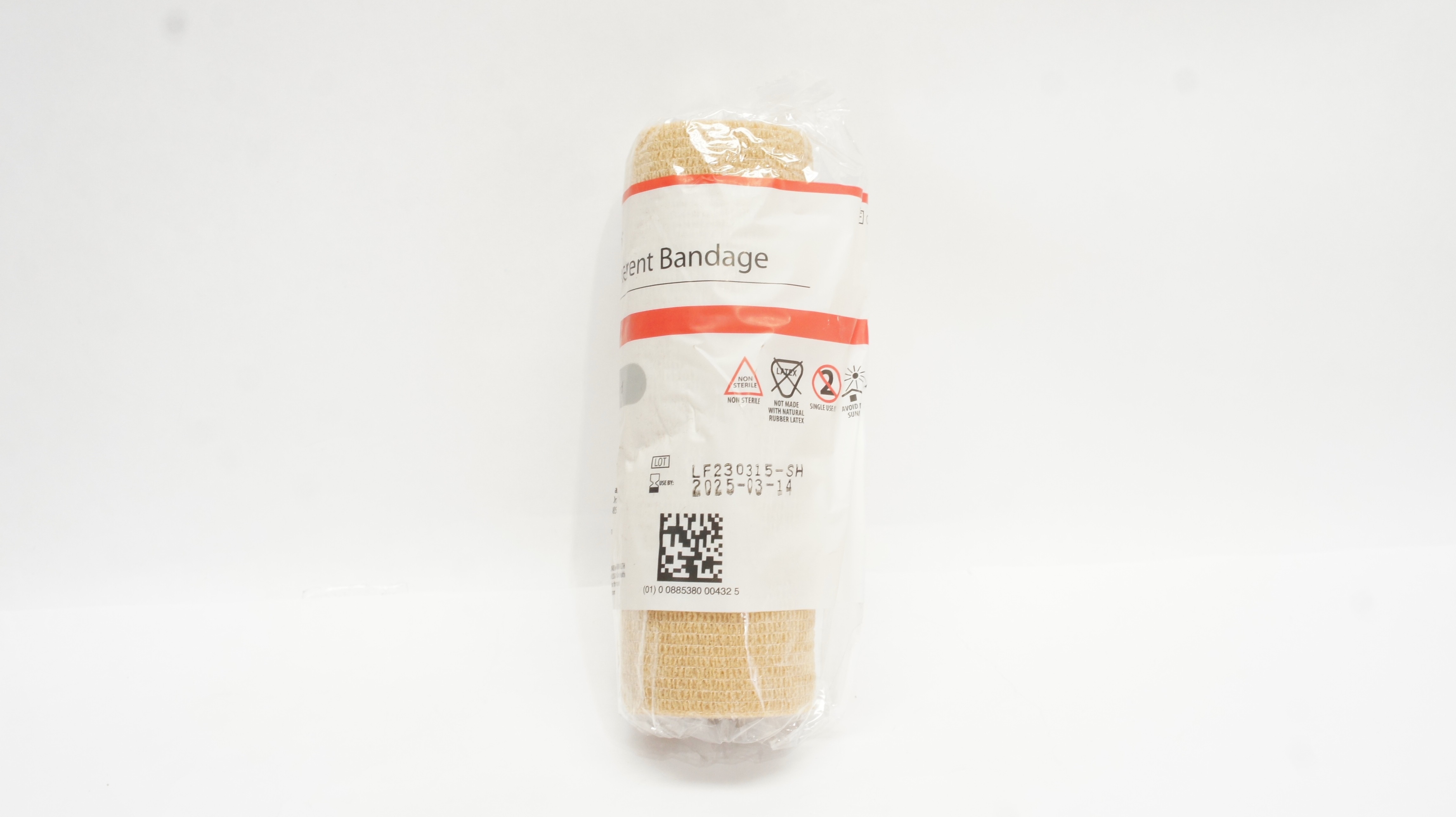Cardinal Health CAH65LF Self-Adherent Bandage 6inch x 5yd