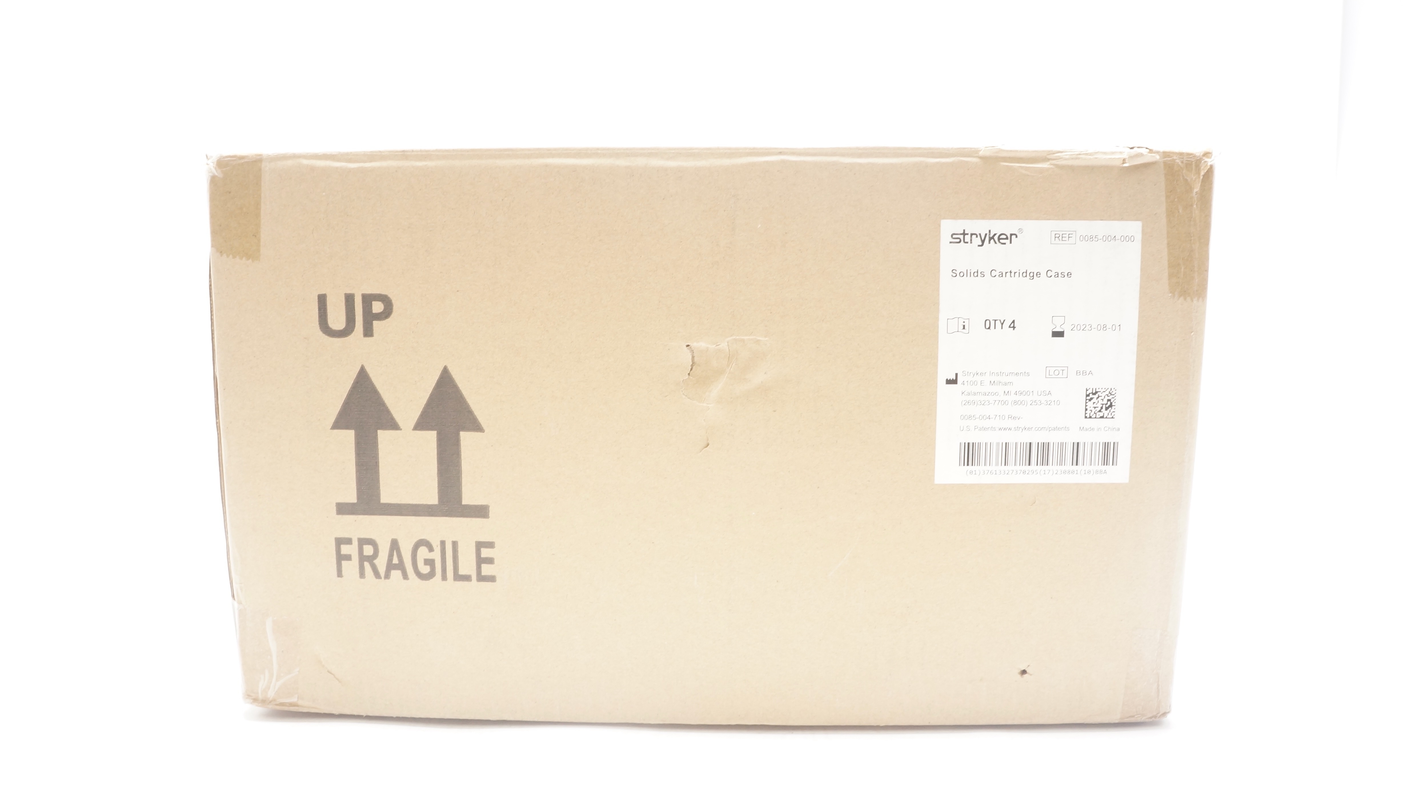 Stryker 0085-004-000 Solids Cartridge (x) - Case of 4