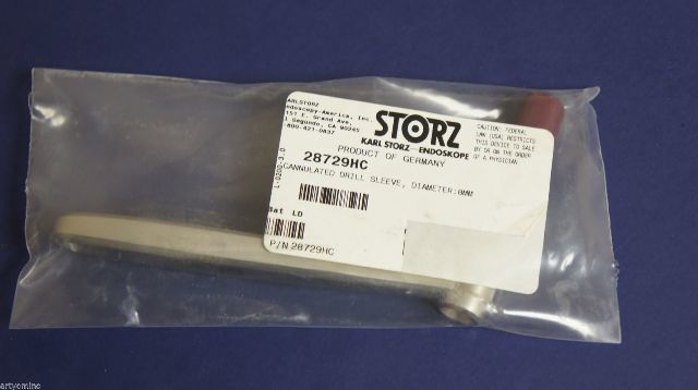 Karl Storz 28729HC Cannulated Drill Sleeve, Diameter 8mm