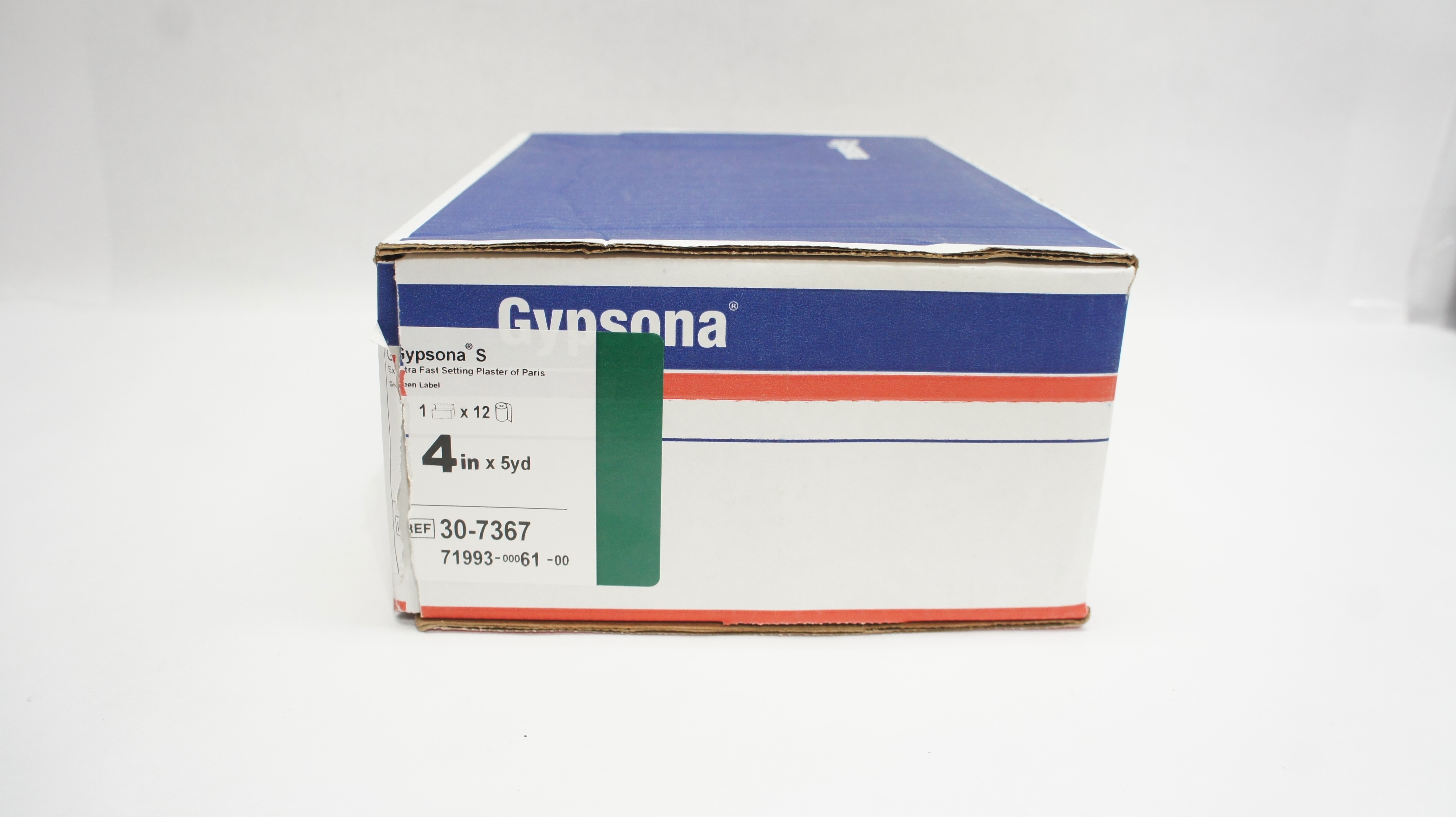 BSN Medical 30-7367 Gypsona Plaster of Paris Bandages 4inch x 5yd - Box of 6
