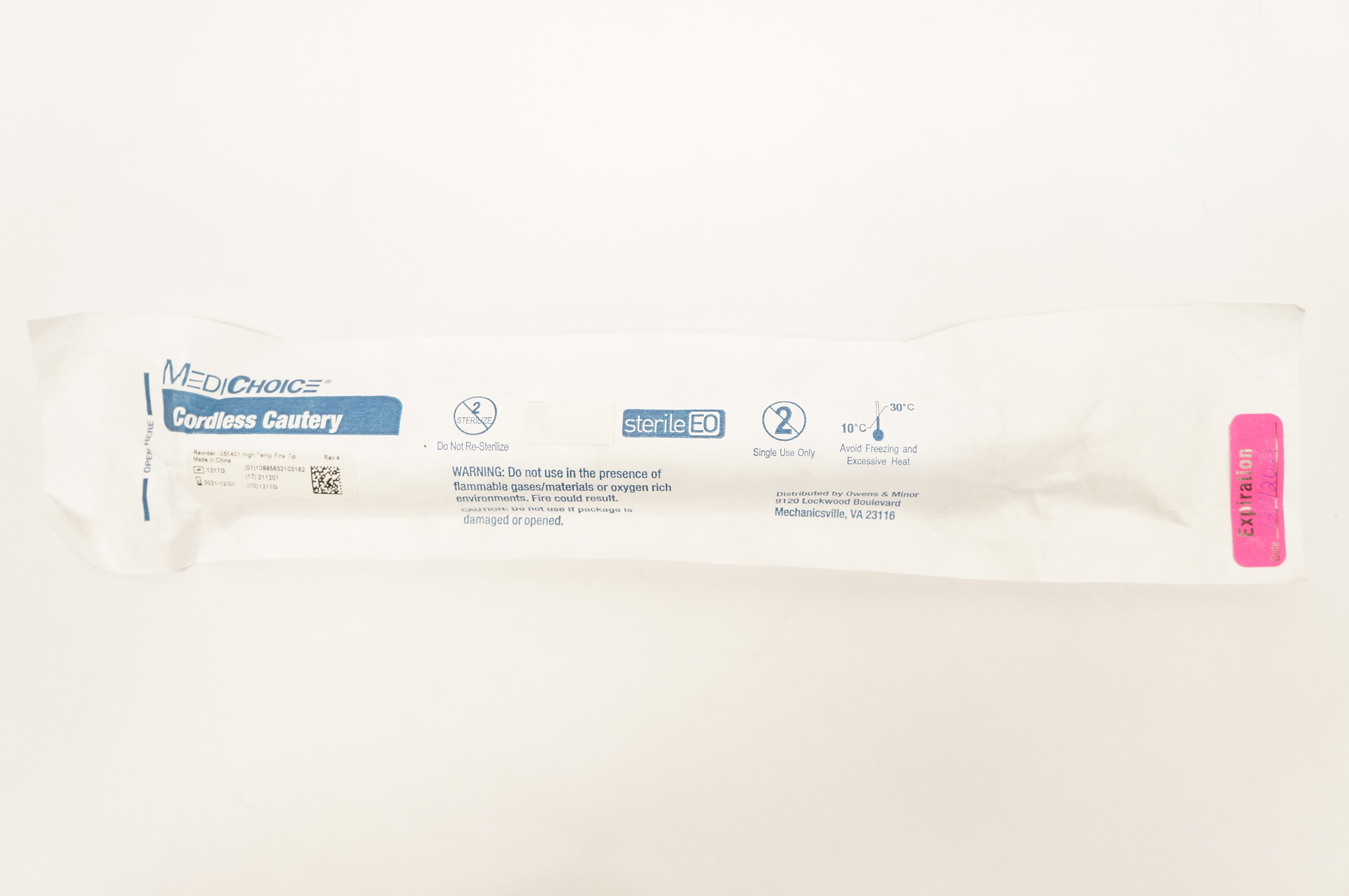 MediChoice 055401 Cautery Cordless Hi Temp Fine Tip (x)