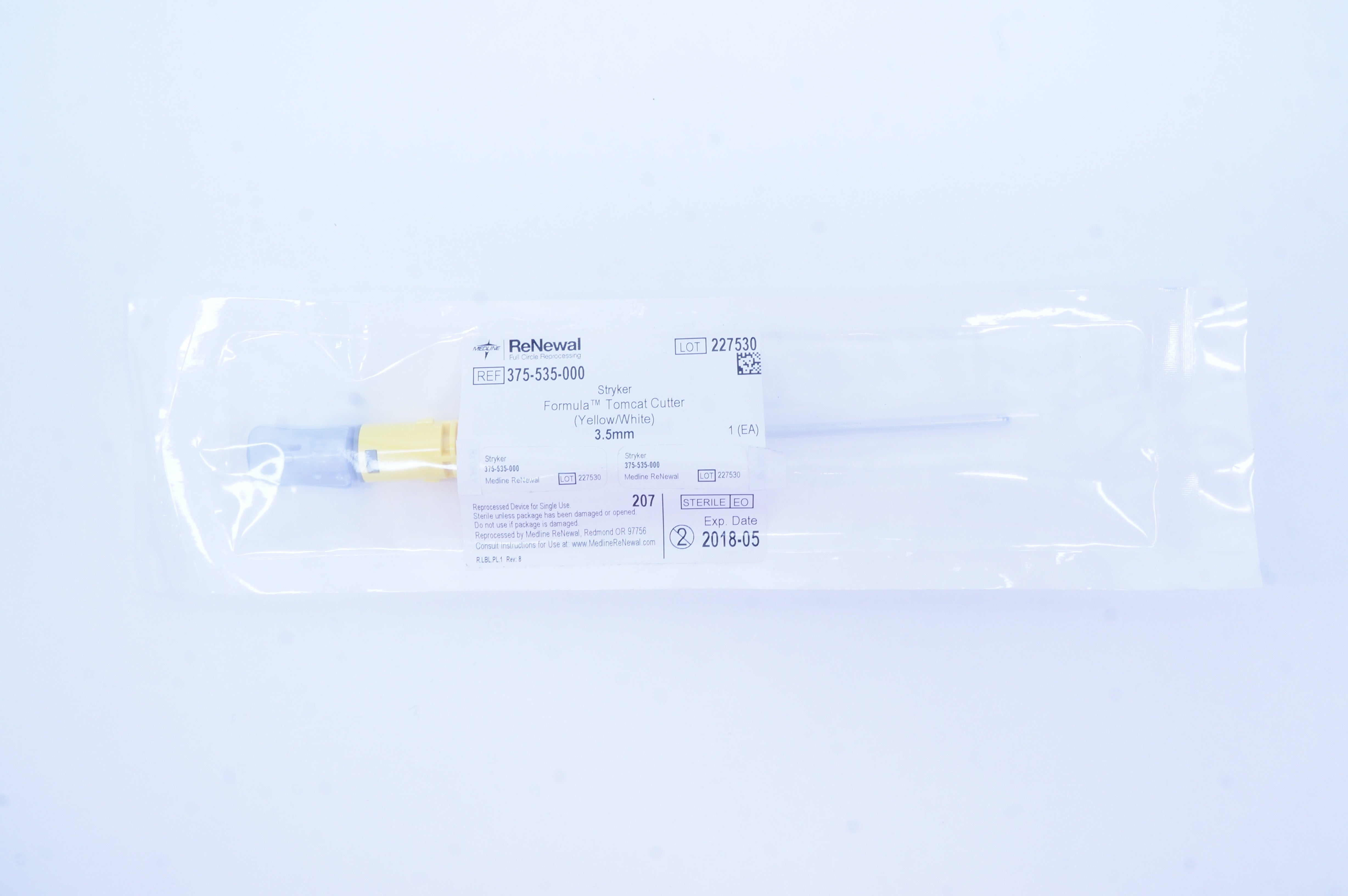 Medline 375-535-000 Stryker ReNewal Full Circle Reprocessing (x)