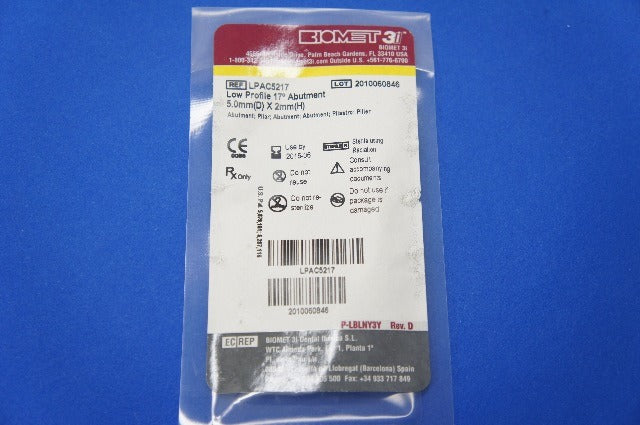 Biomet LPAC5217 Low Profile 17 (x)