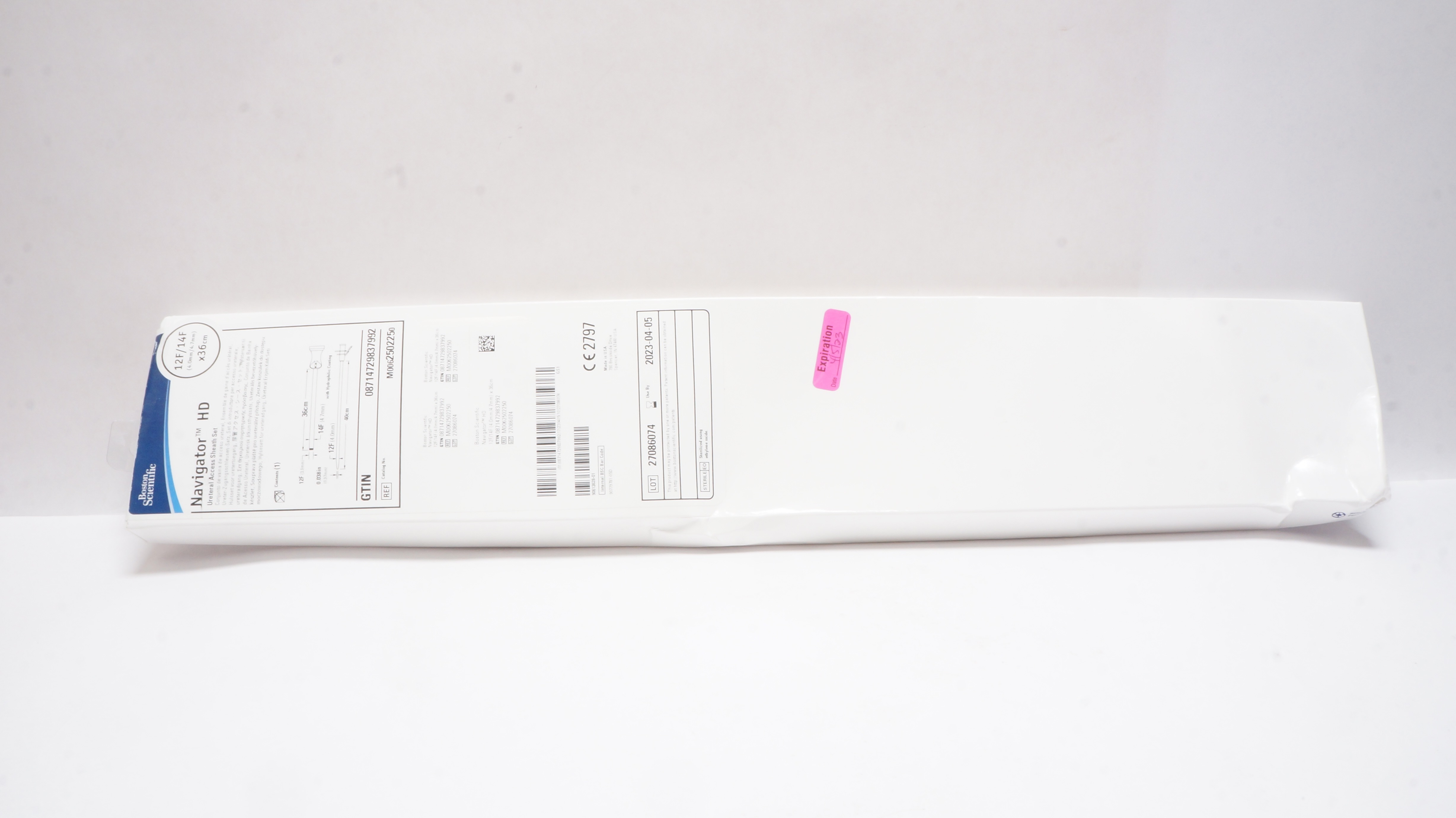 Boston Scientific 250225 Ureteral Access Sheath Set 12F/14F x 36cm (x)