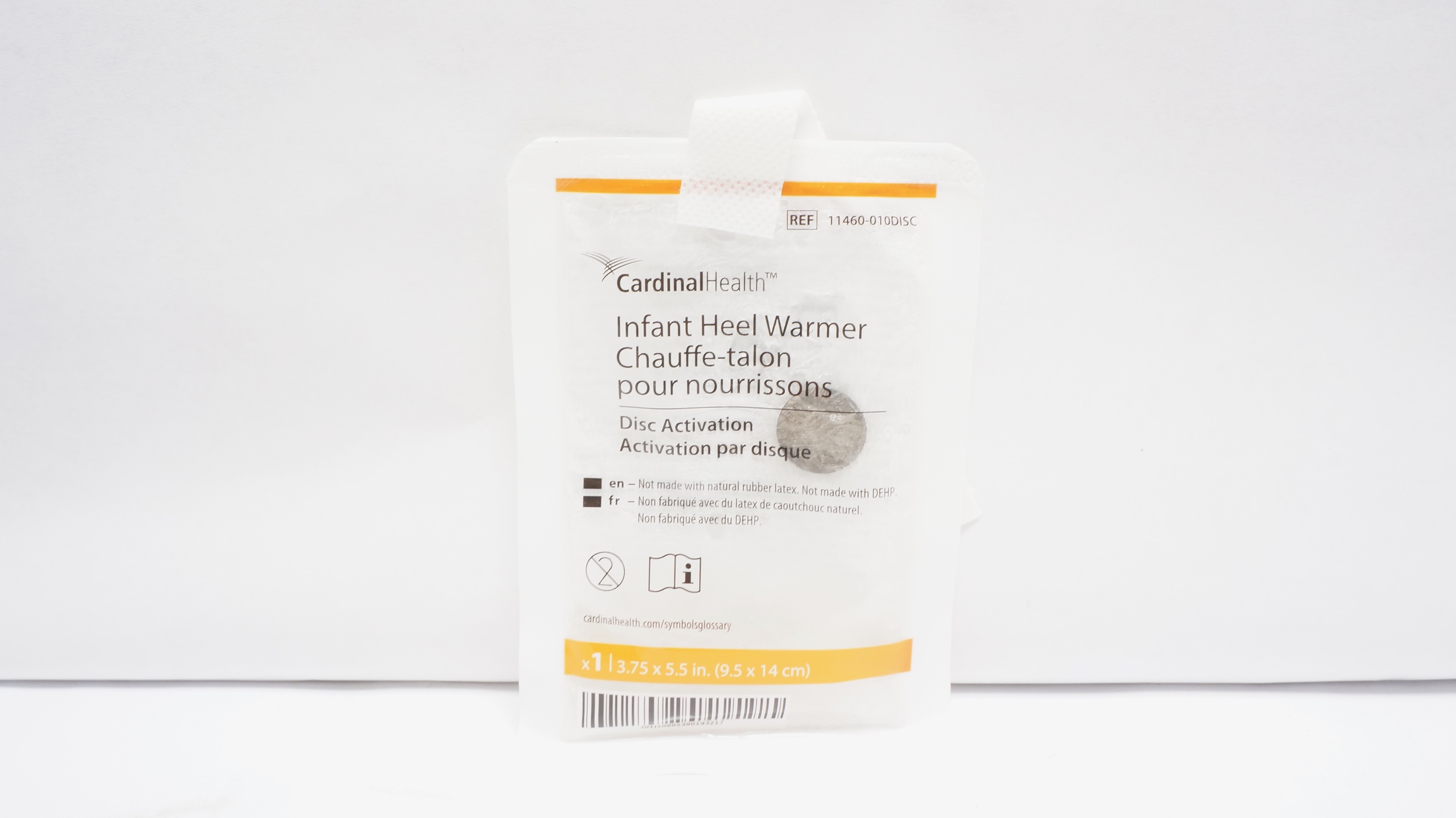 Cardinal Health 11460-010DISC Infant Heel Warmer, Disc Activation, 3.75 x5.5inch