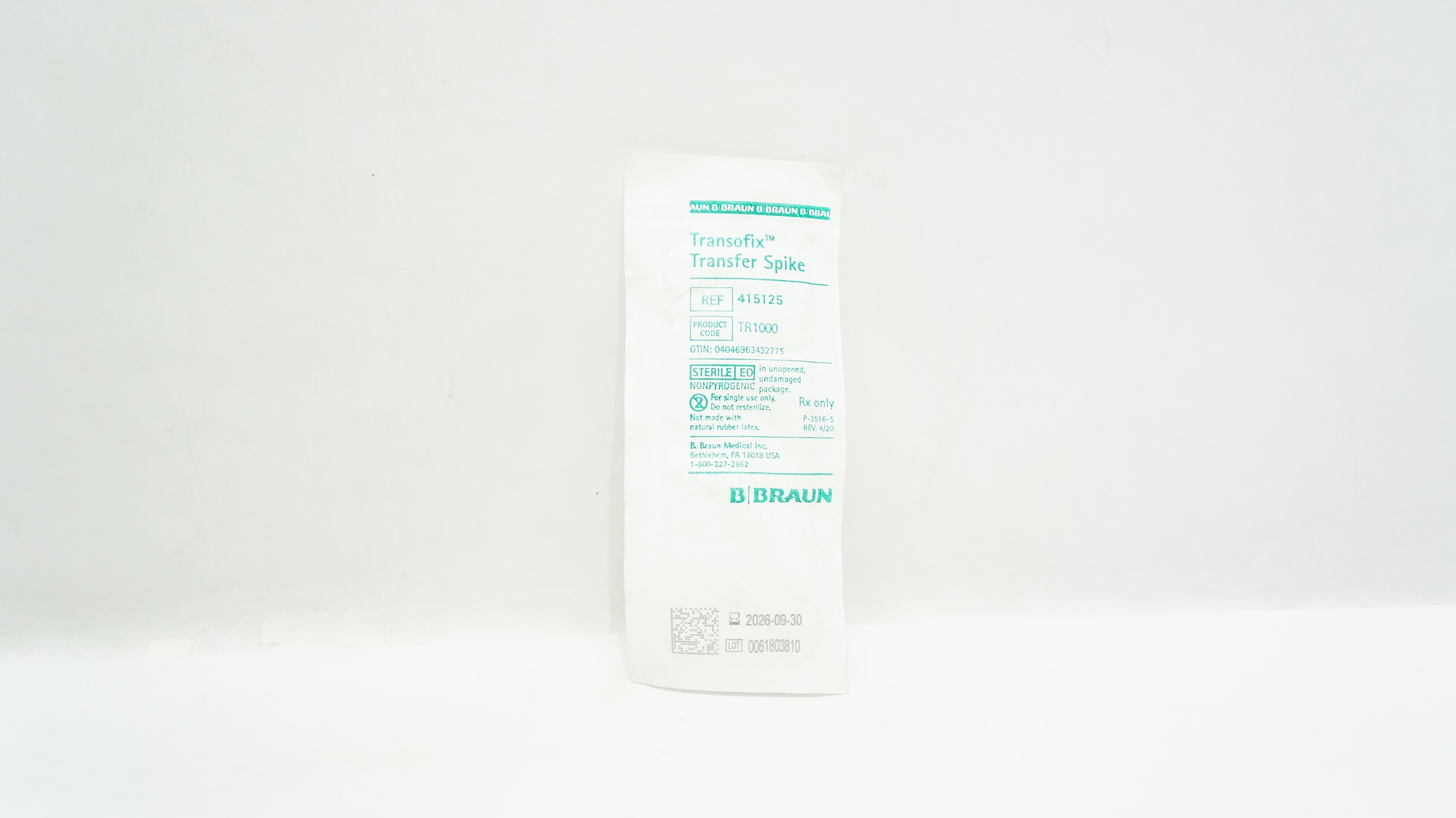 B. Braun 415125 Transofix Transfer Spike