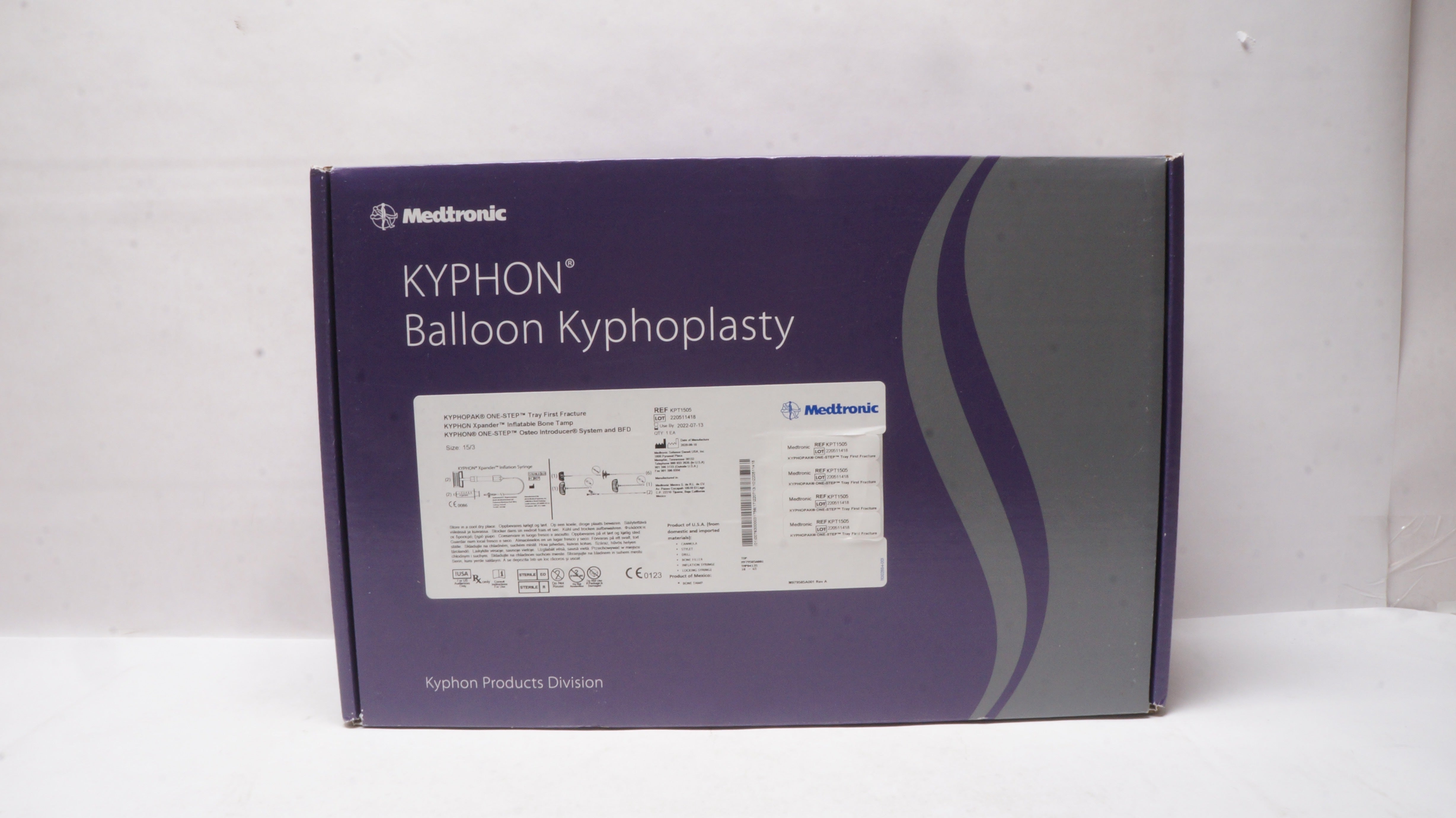Medtronic KPT1505 KYPHOPAL XPANDER Inflatable Bone Tamp, Size 15/3 (x)