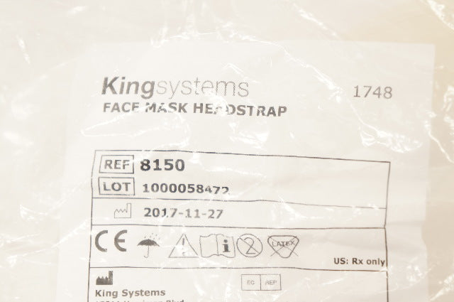 King Systems 8150 Face Mask Head Strap