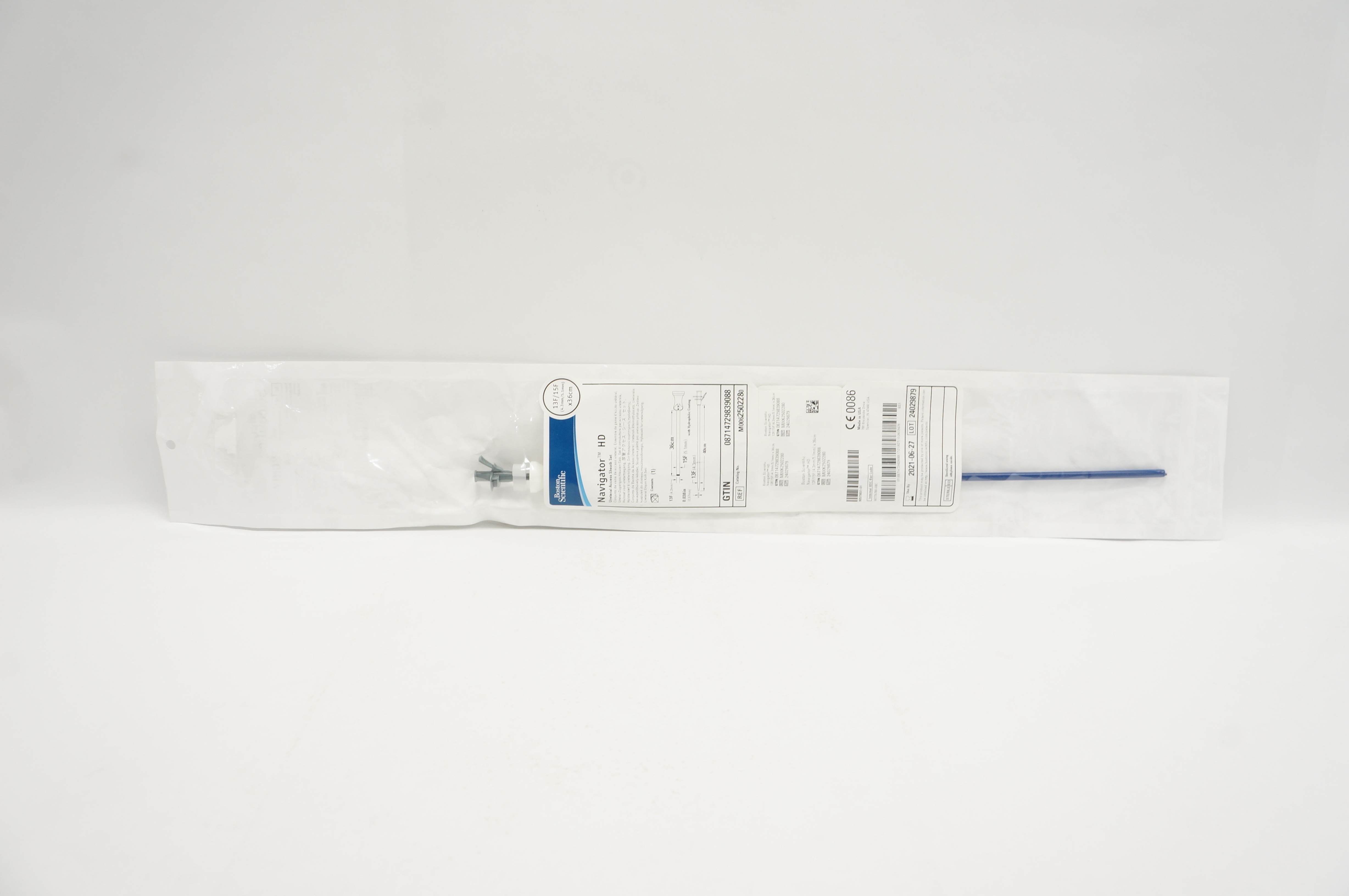Boston Scientific 250228 Ureteral Access Sheath Set 36cm x 15/13F (x)