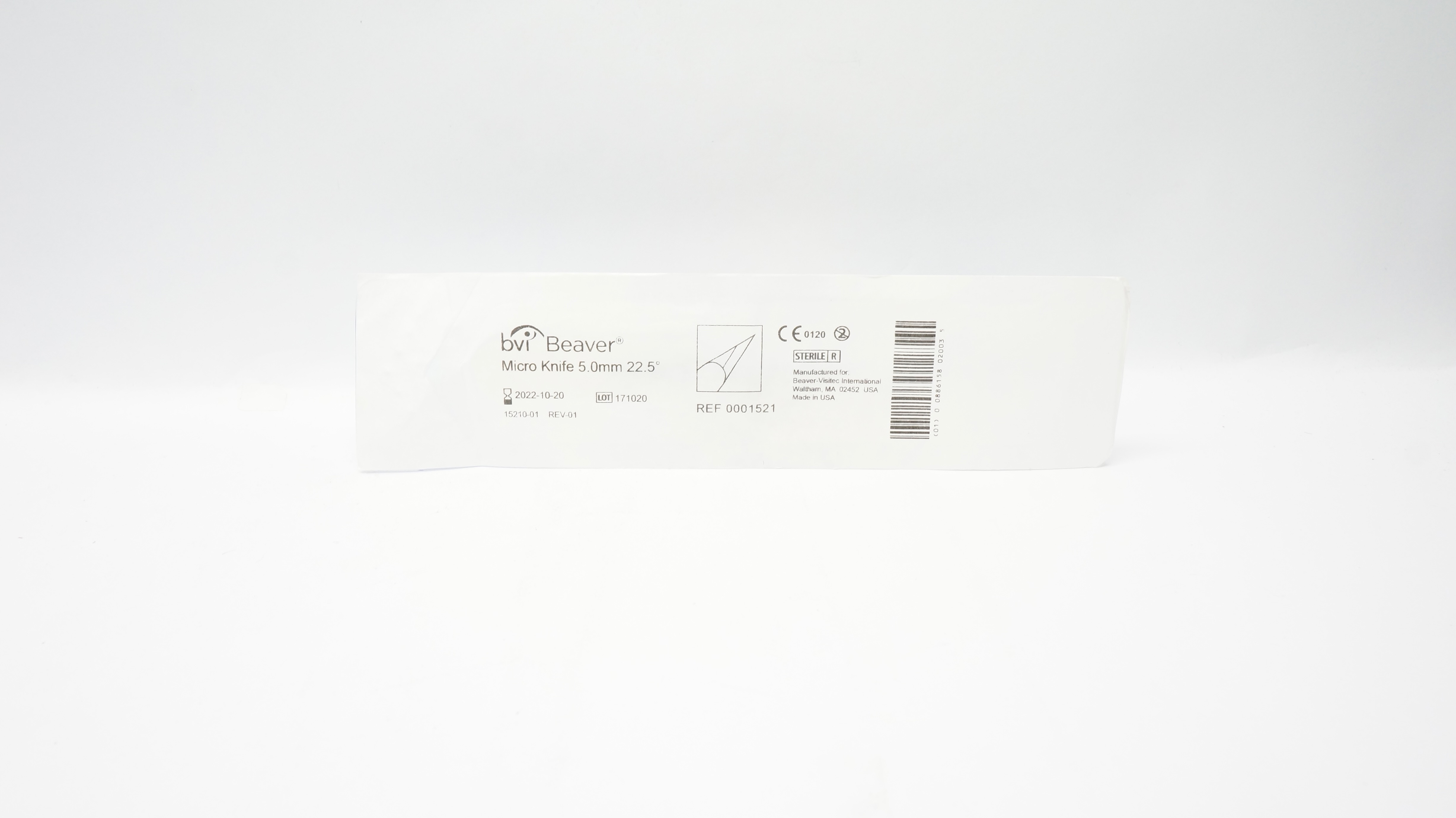 Beaver-Visitec 0001521 Micro Knife 5.0mm 22.5° (x)