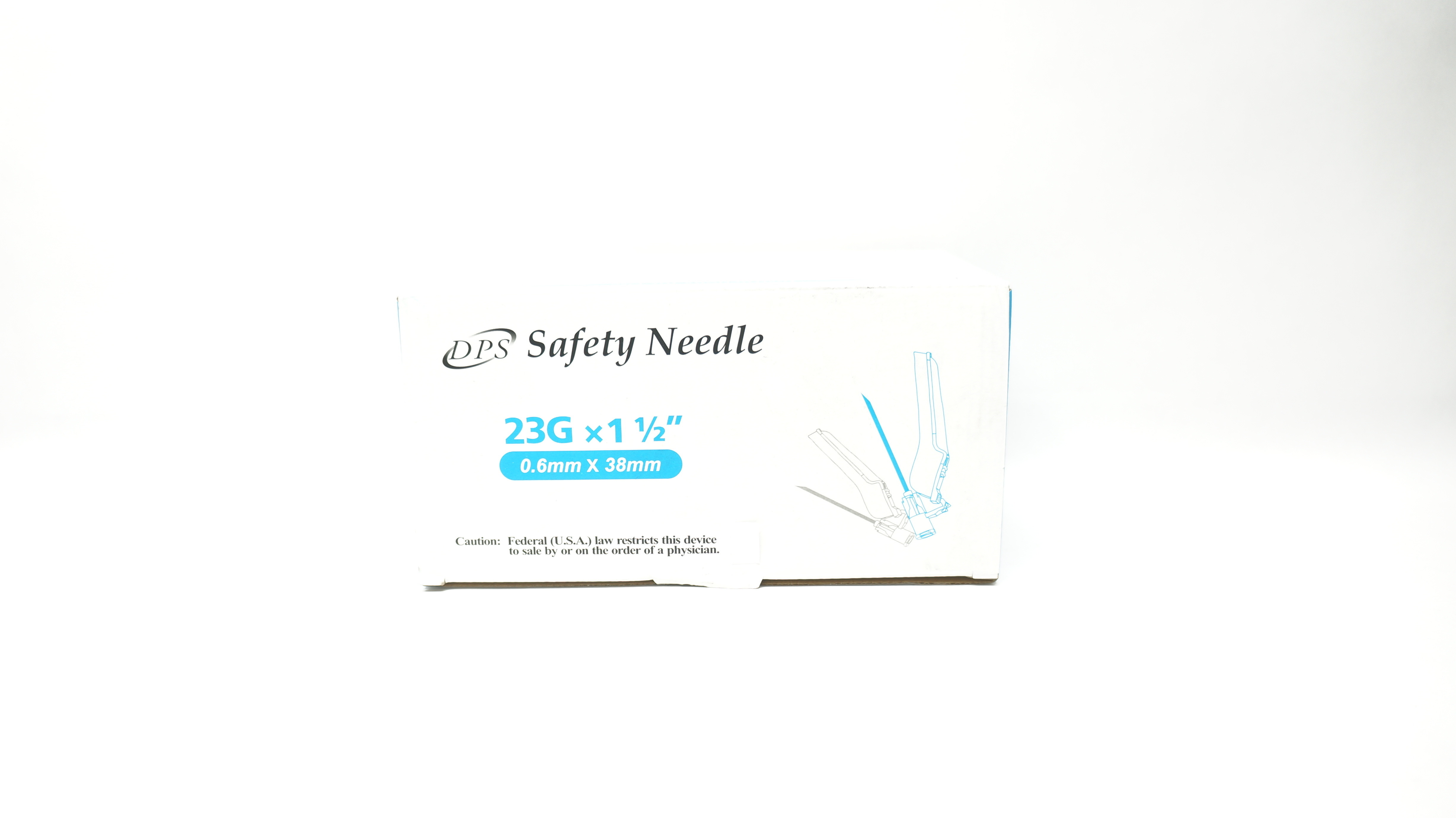 Duopross Meditech 100800000065 DPS Safety Ndle 23G x 1-1/2inch - Box of 100