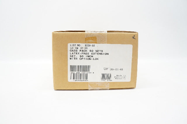 Hospira 3229-03 Extension Set with Option-Lok 30 inch - Box of 50