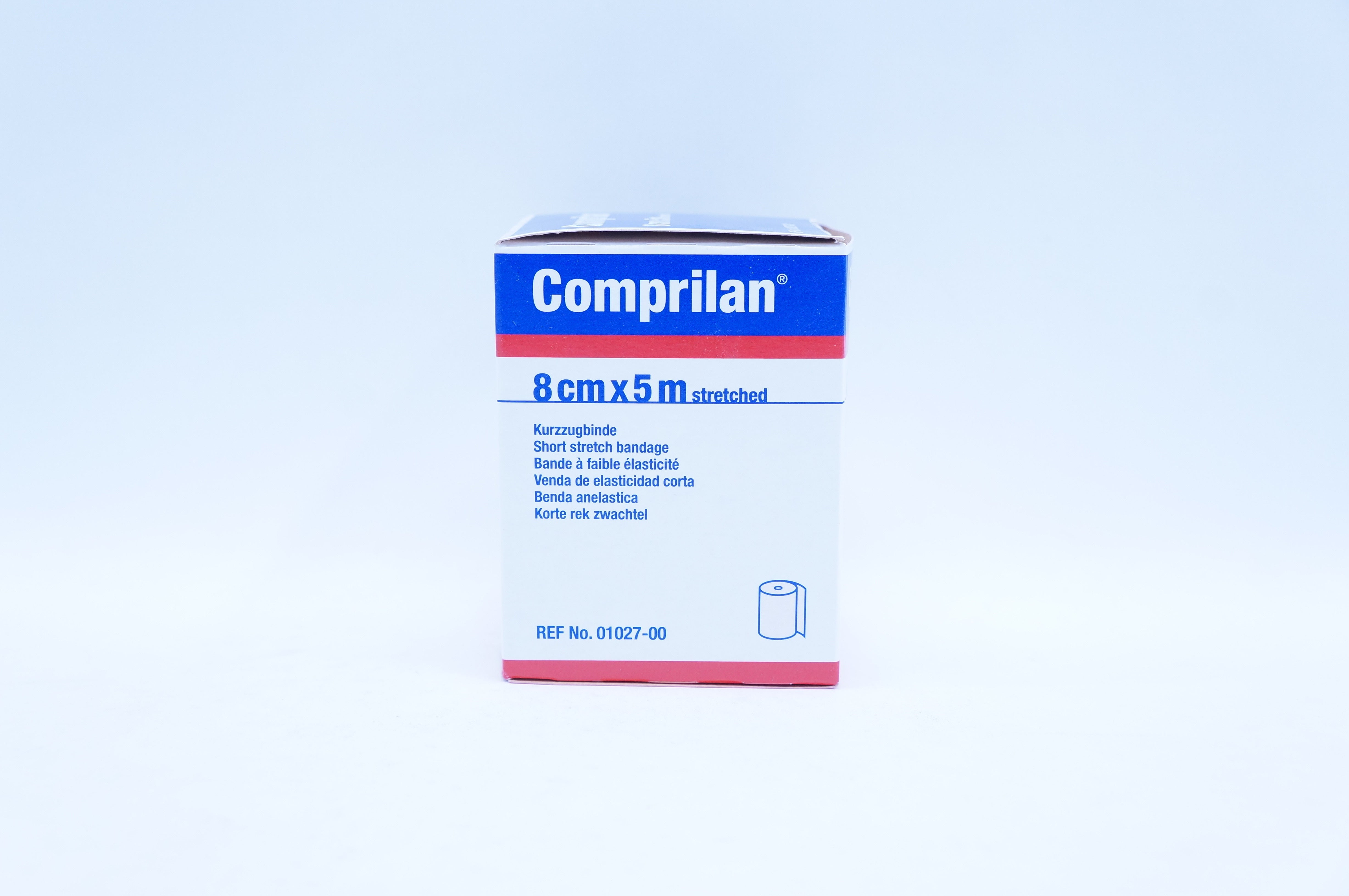 BSN 01027-00 Comprilan Short Stretch Bandage 8cm x 5m stretched