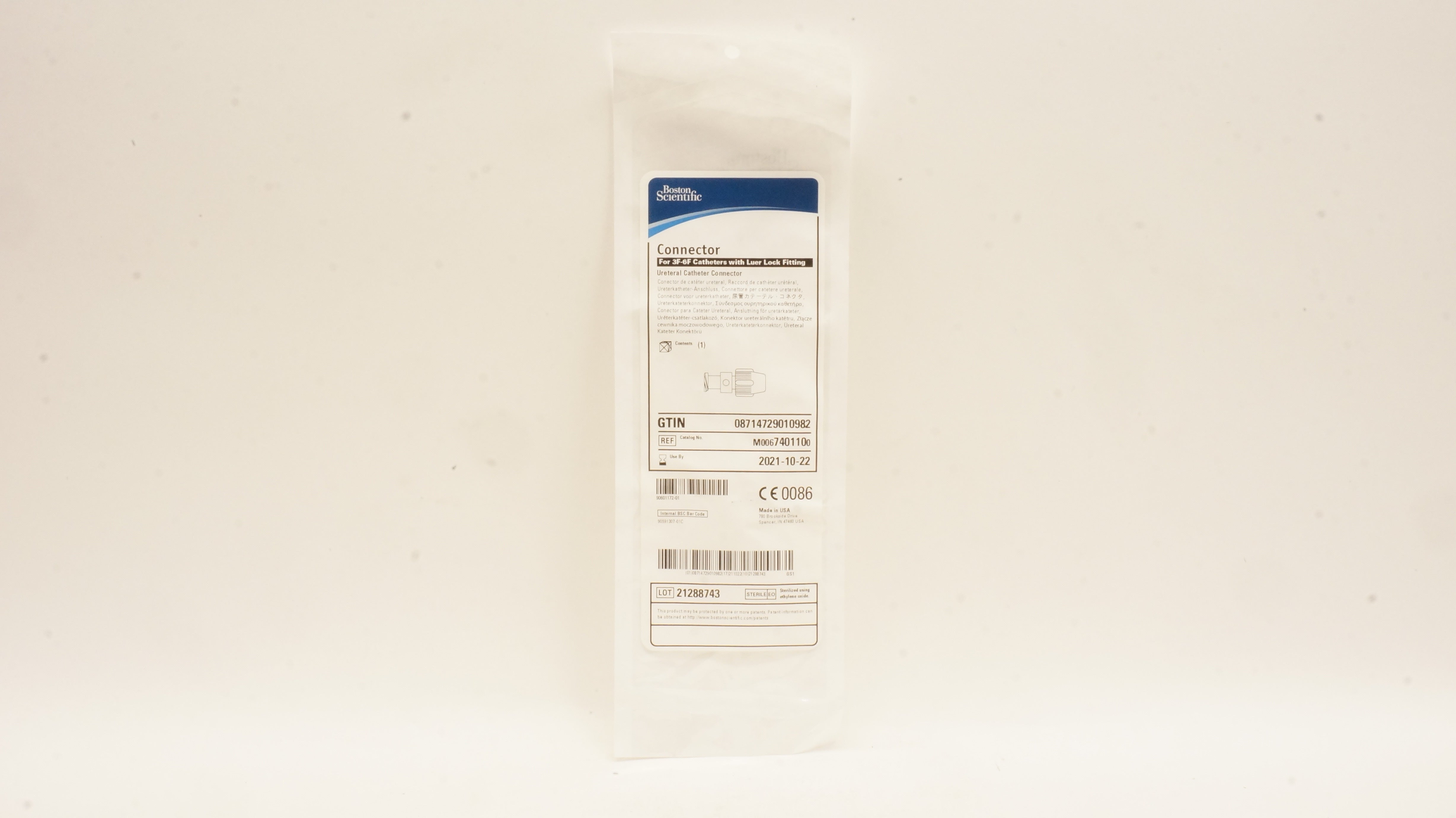 Boston Scientific M0067401100 Ureteral Cath. Connector