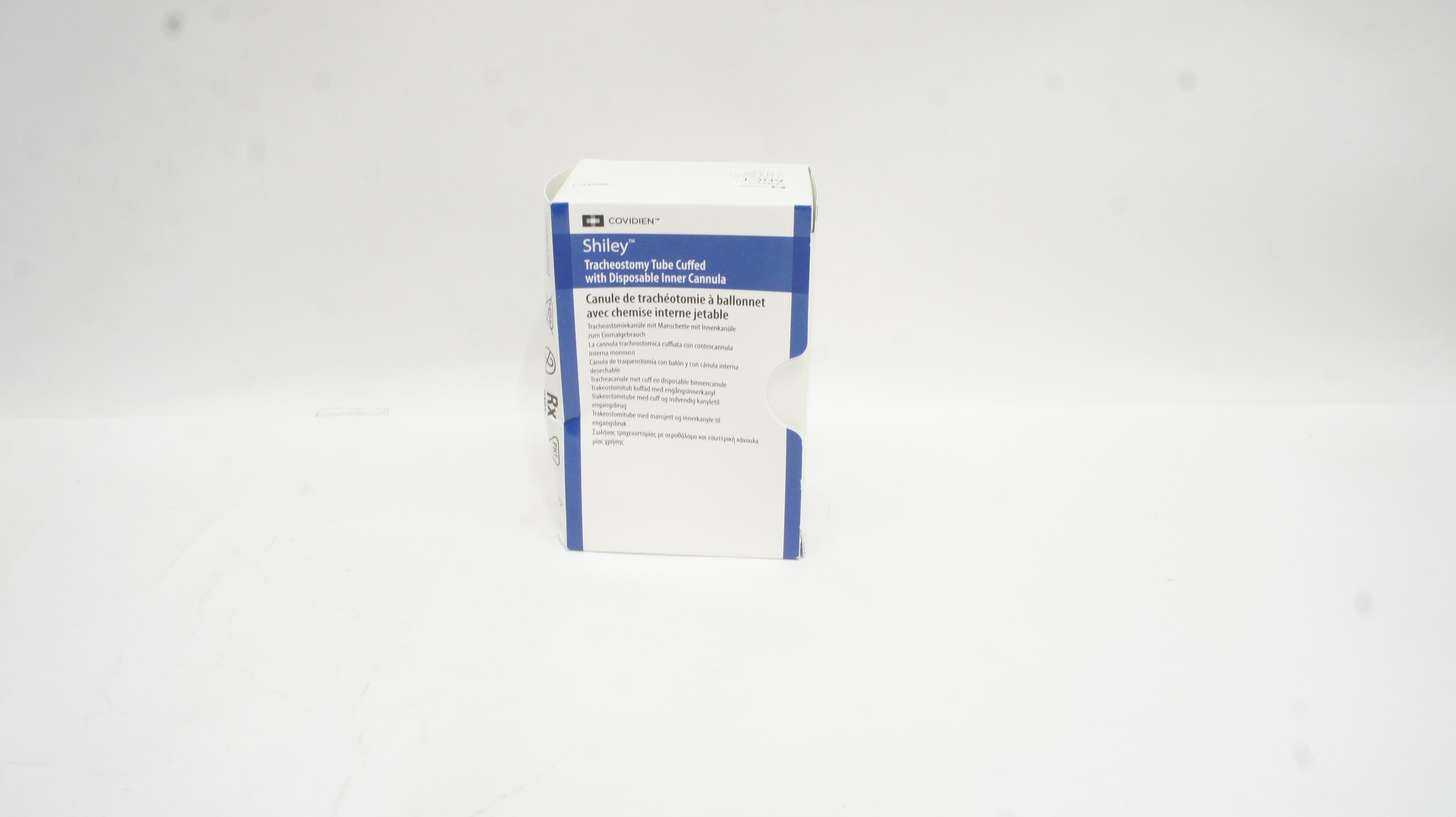 Covidien 6DCT Shiley Tracheostomy Tube Cuffed 6.4mm ID x 10.8mm OD x 24.0 x 74mm