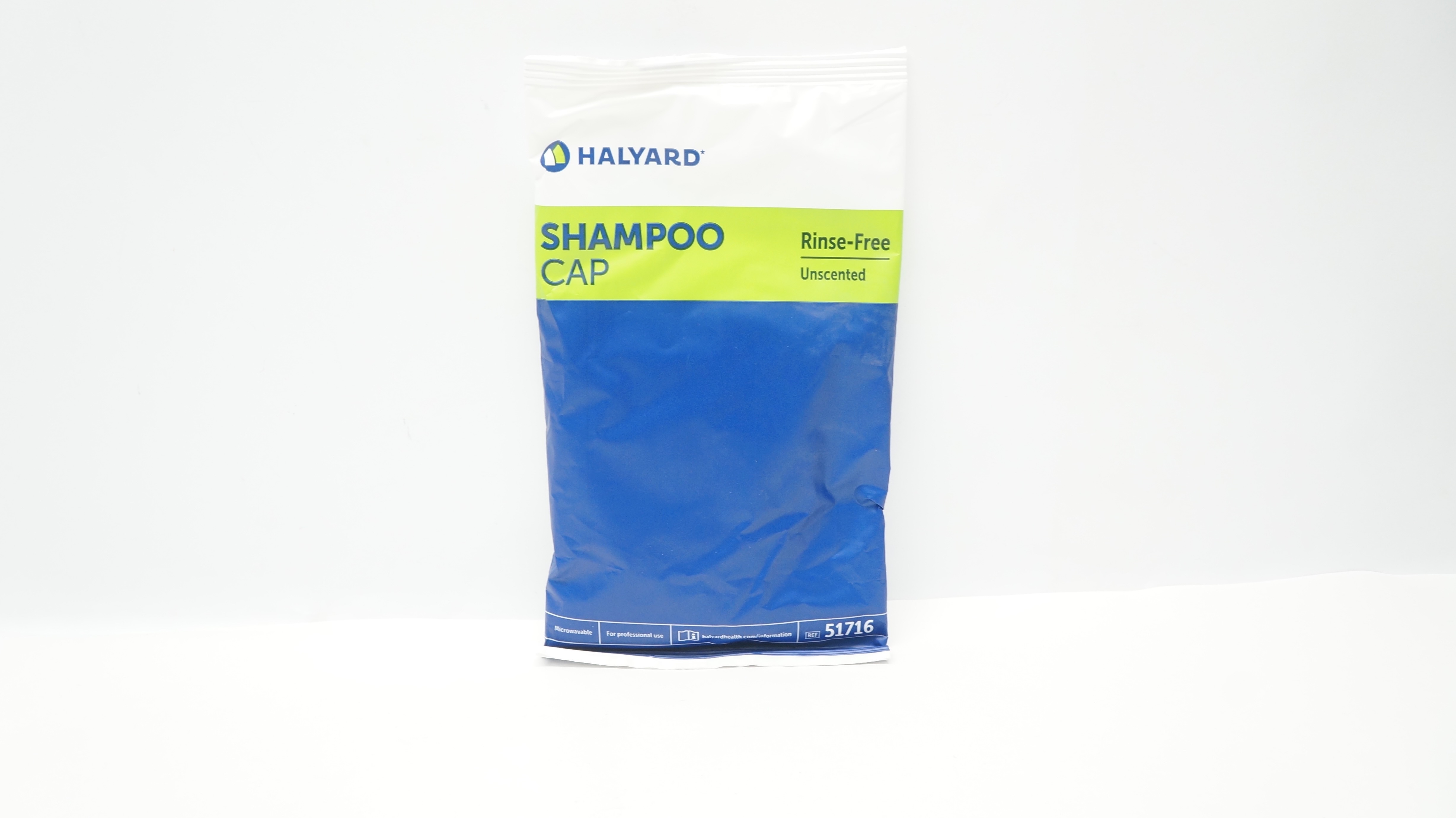 Halyard 51716 Shamphoo Cap Rinse-Free Unscented