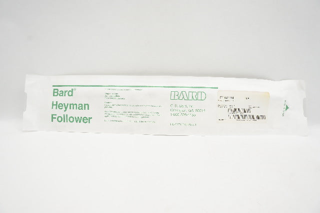 Bard 021114 Heyman Follower Straight Plastic Open End Tip 14 Fr.