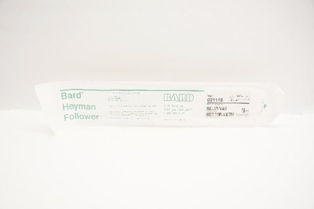 Bard 021118 Heyman Follower Straight Tip 18 Fr.(x)