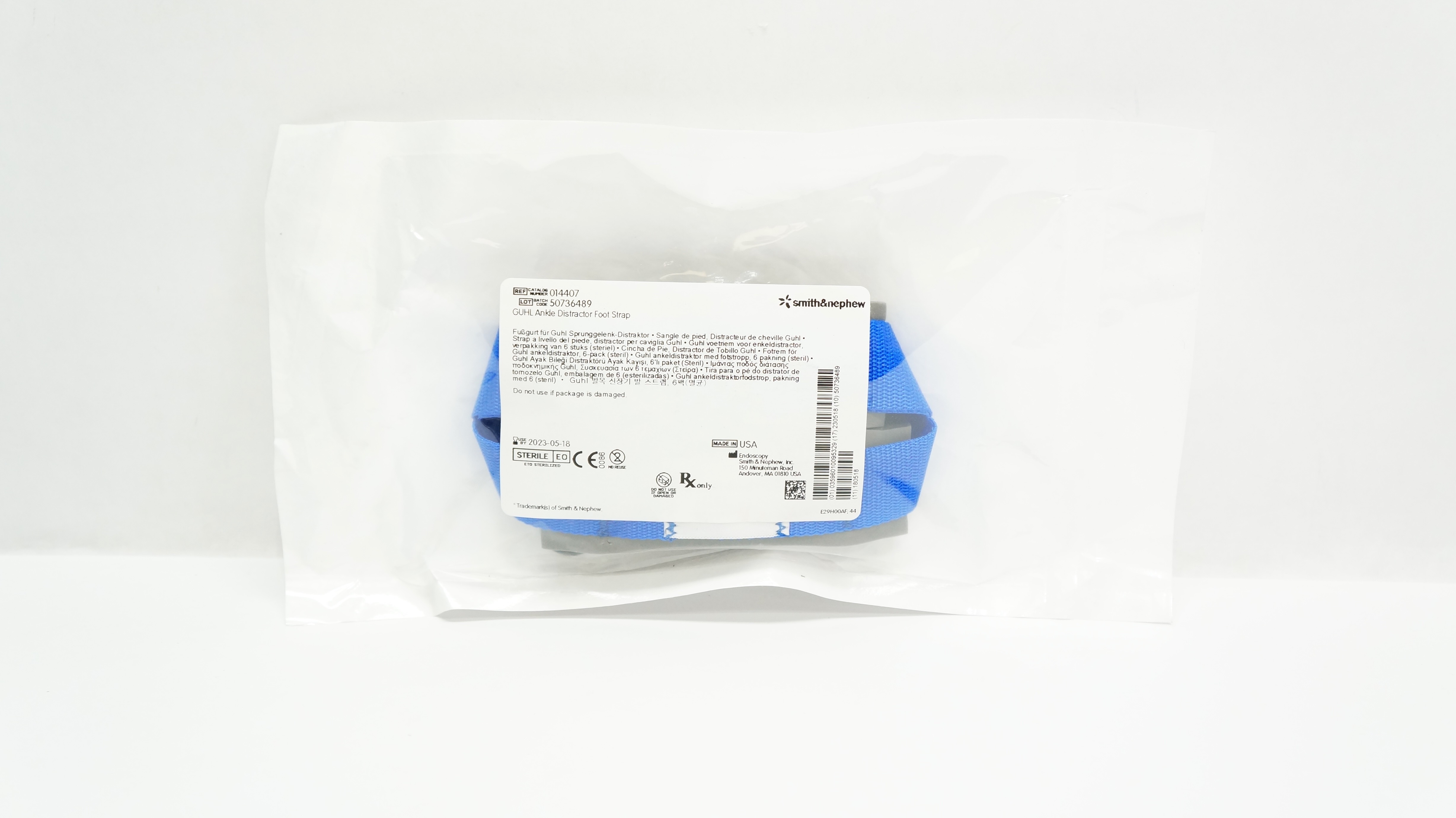 Endoscopy 014407 Smith&Nephew GUHL Ankle Distractor Foot Strap (x)