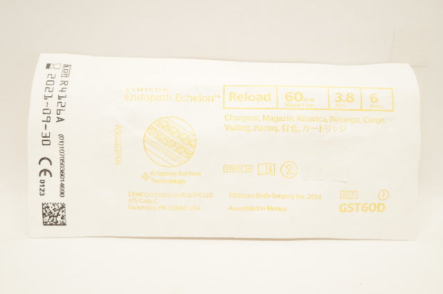 Ethicon GST60D Endopath Echelon, Reload 60mm x 3.8mm 6 Rows (x)