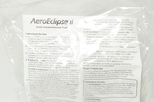 Monaghan Medical 65050E AeroEclipse II Breath Actuated Nebulizer (BAN)