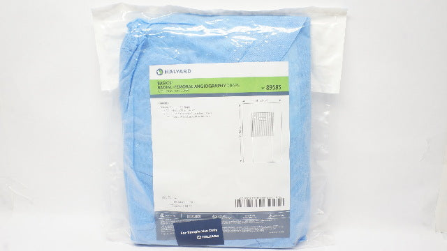 Halyard 89583 Basic Radial-Femoral Angiagraphy Drape 94inch x 149inch