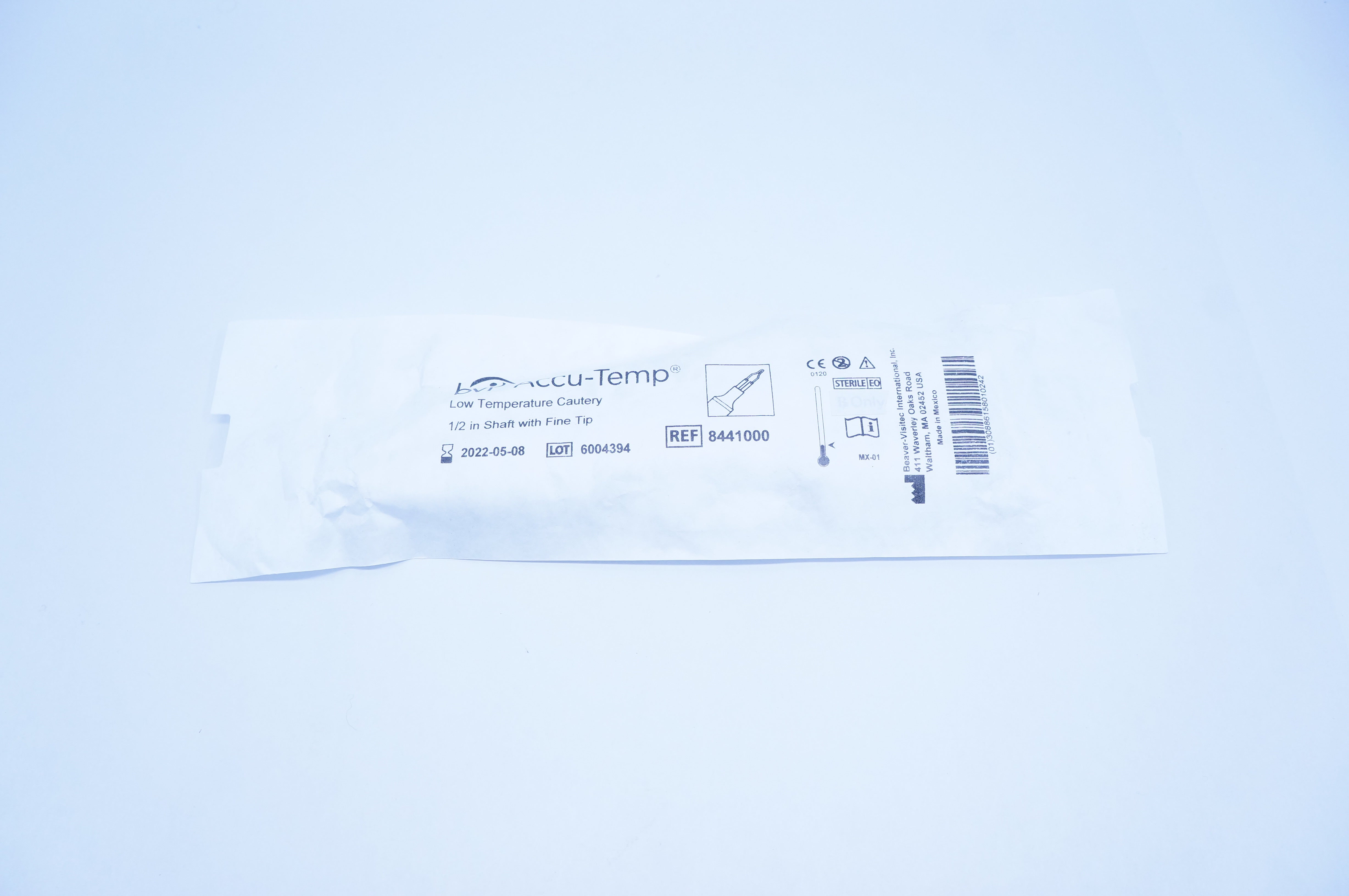 BVI 8441000 Accu-Temp Low Temperature Cautery 1/2inch Shaft w/Fine Tip