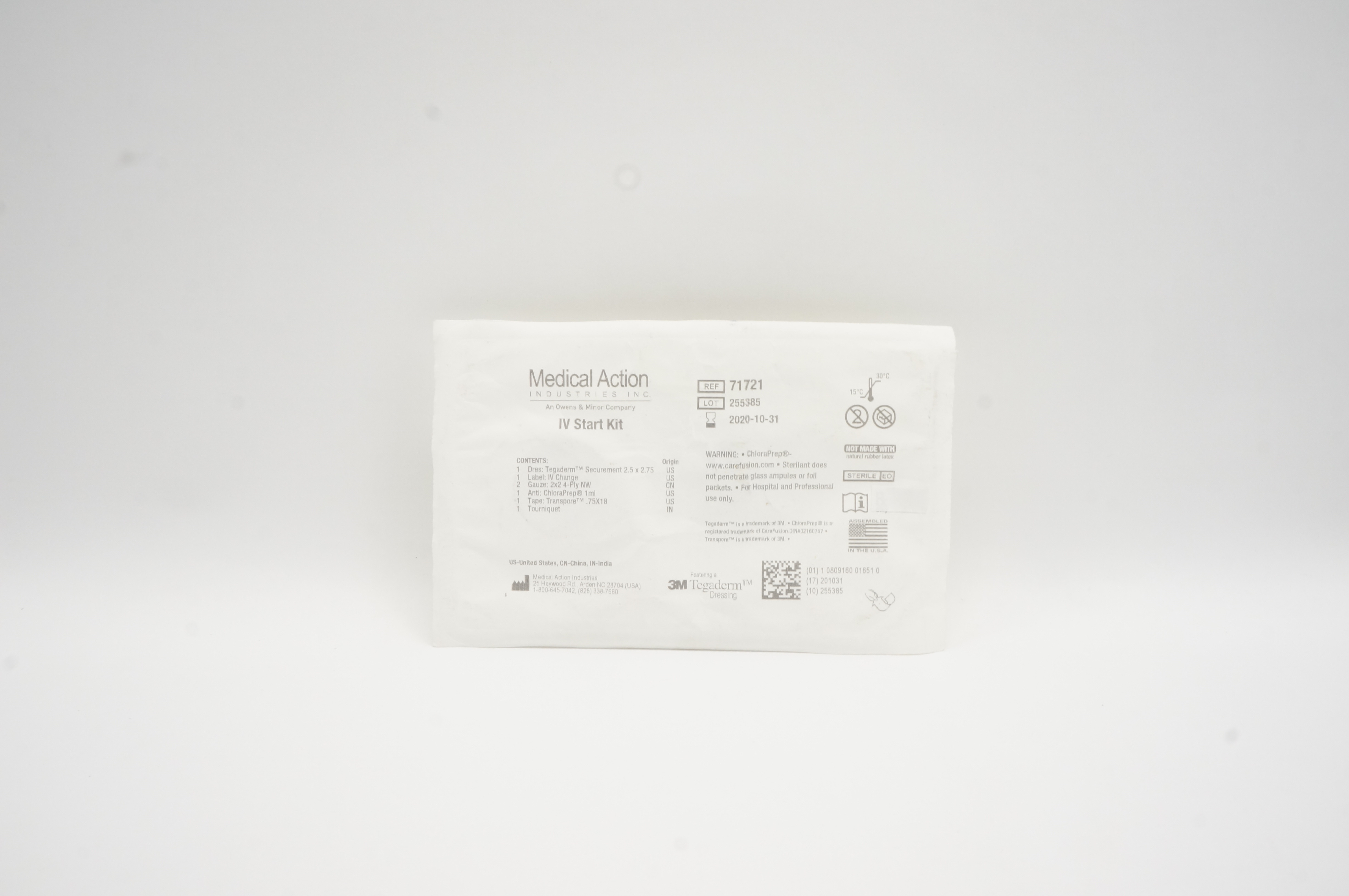 Medical Action Industries 71721 3M Tegaderm IV Start Kit (x)