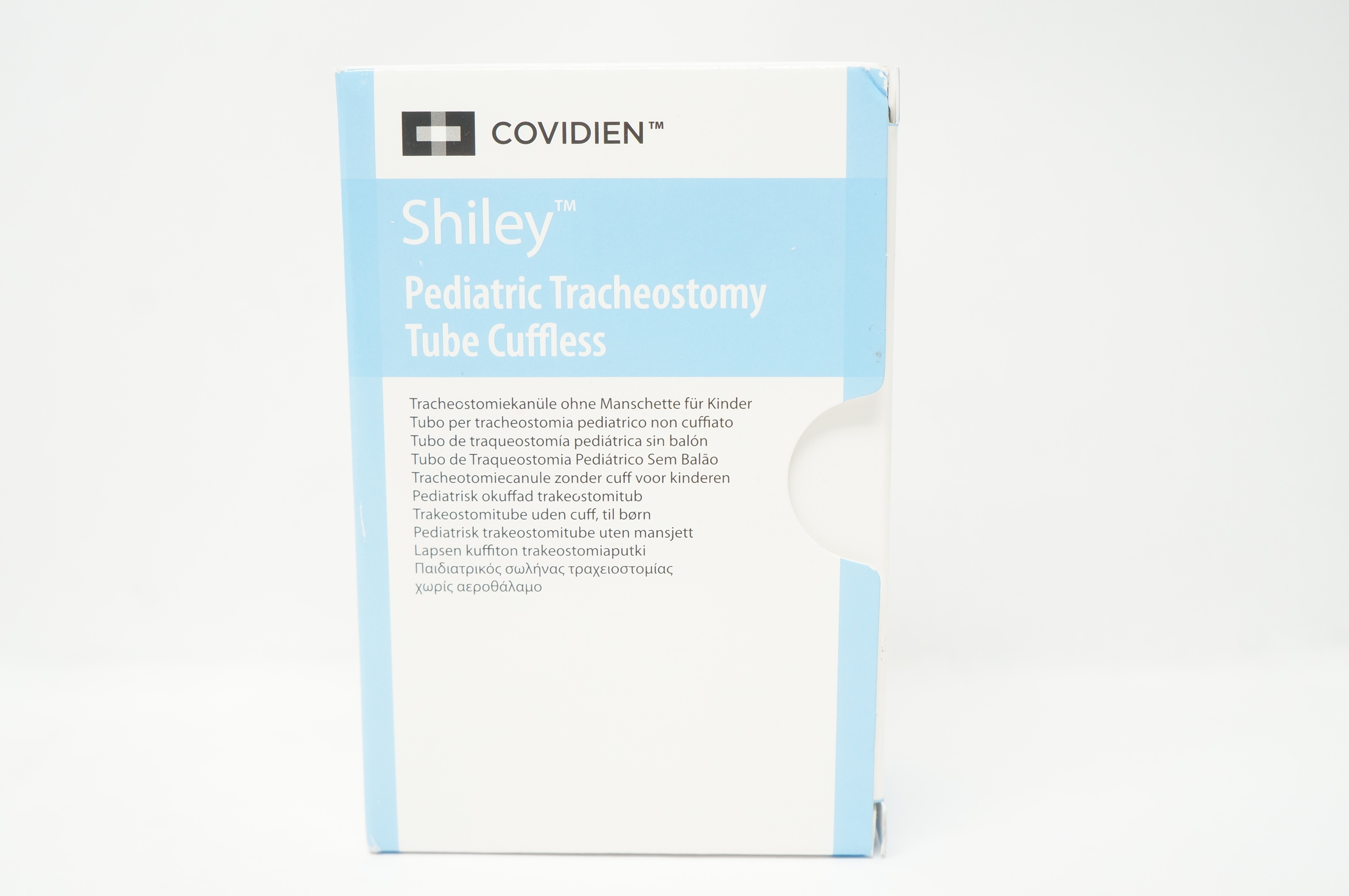 Covidien 4.5PED Shiley Pediatric Tracheostomy Tube Cuffless 4.5mm x 6.5mm (x)