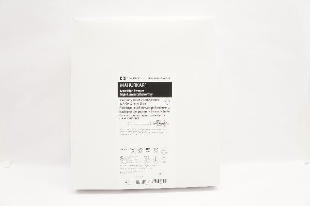 Covidien 8888104003HP AcueHigh Pressure Triple Lumen Cath Tray 12Fr/Chx20 cm (x)