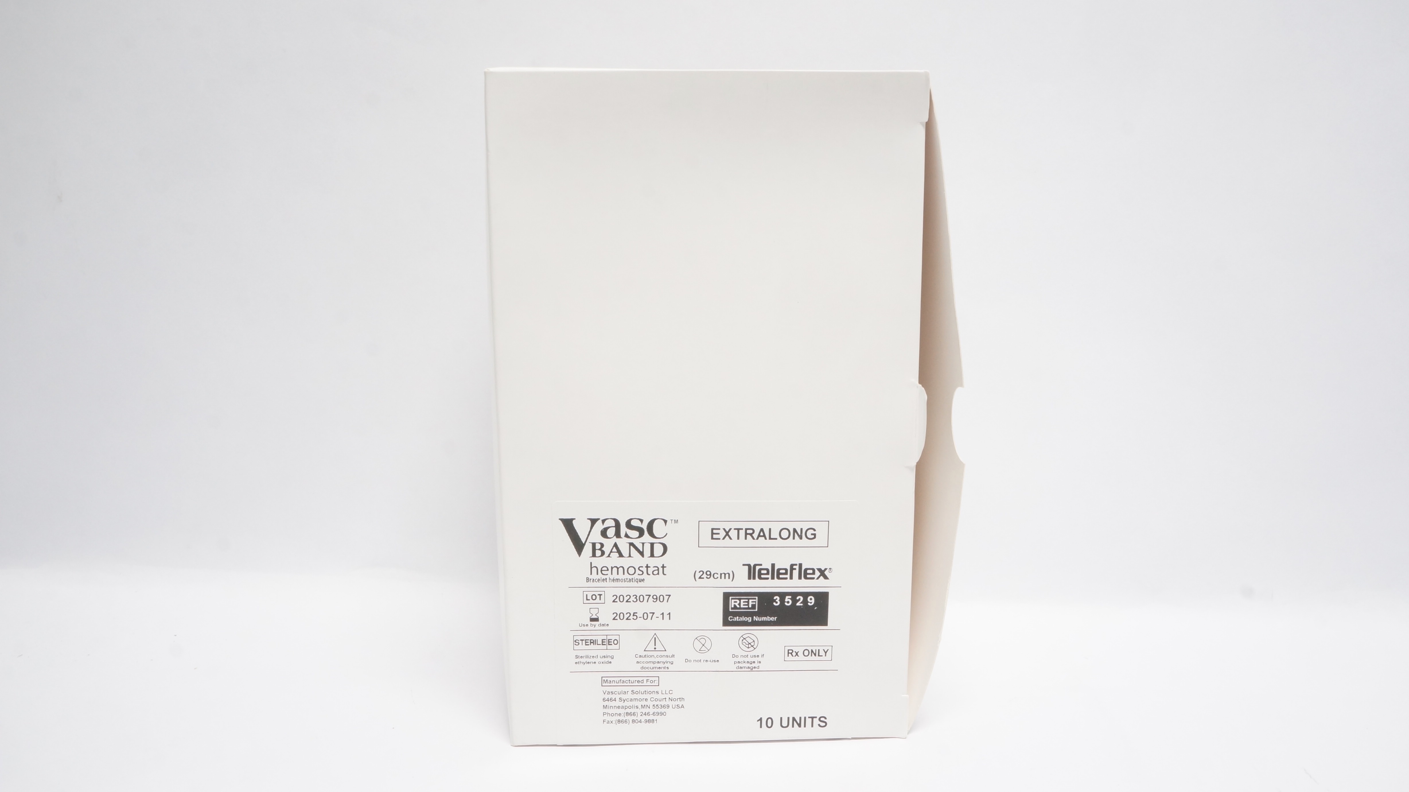 Teleflex 3529 Vasc Band Hemostat Extra Long 29cm - Box of 10 (x)