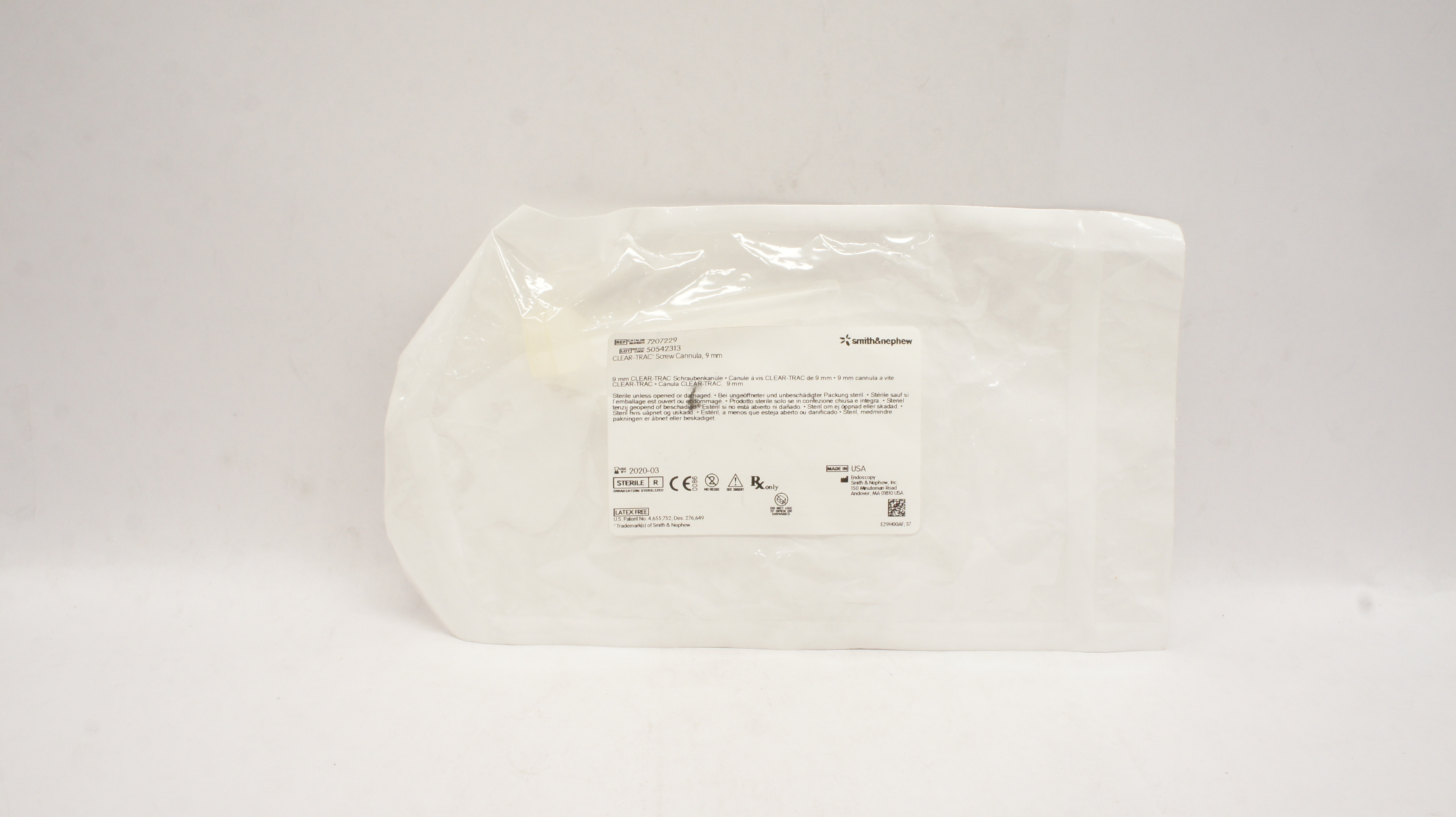 Smith&Nephew 7207229 Clear Trac Screw Cannula 9 mm (x)