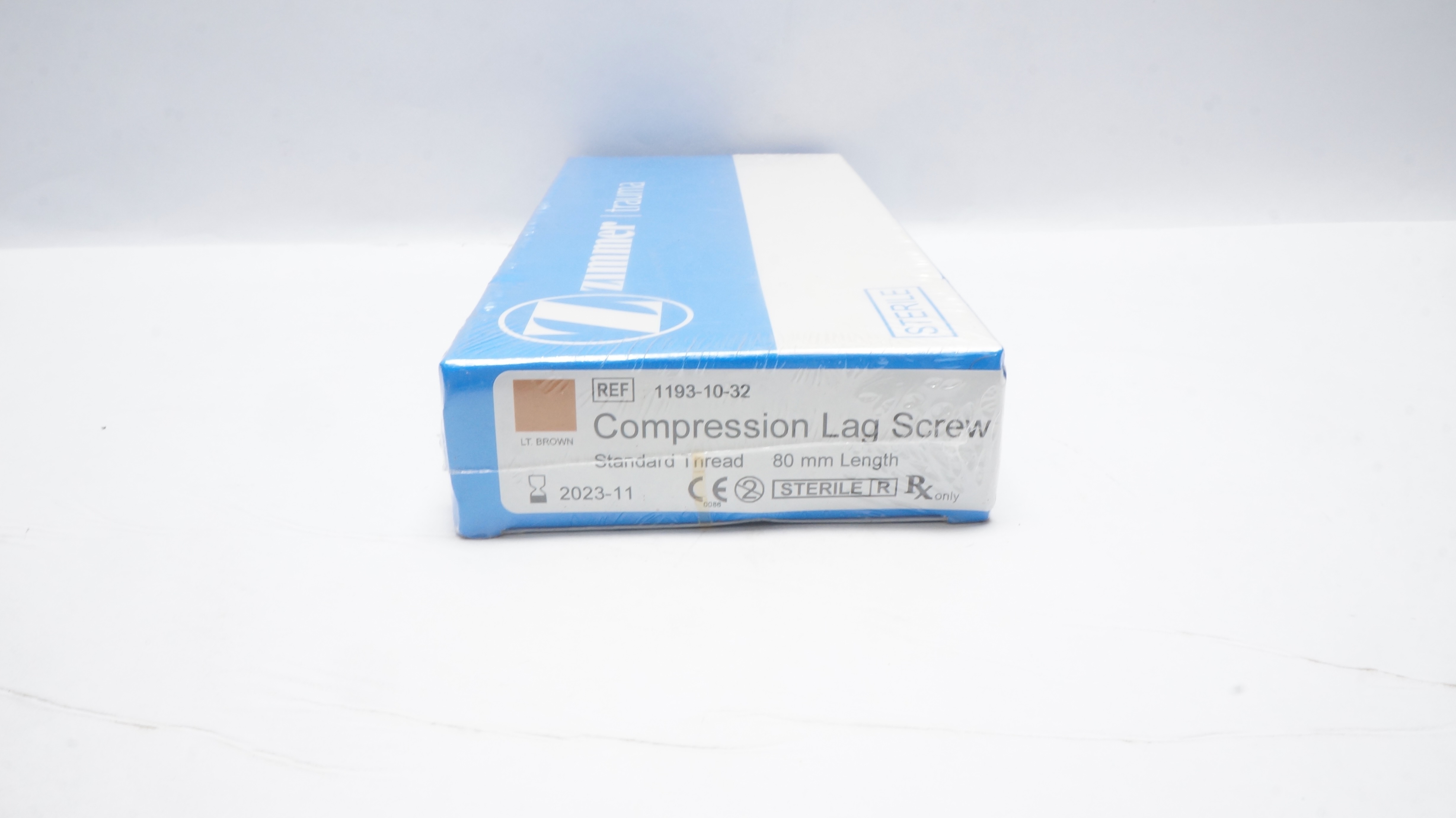 Zimmer 1193-10-32 Compression Lag Screw 80mm Length