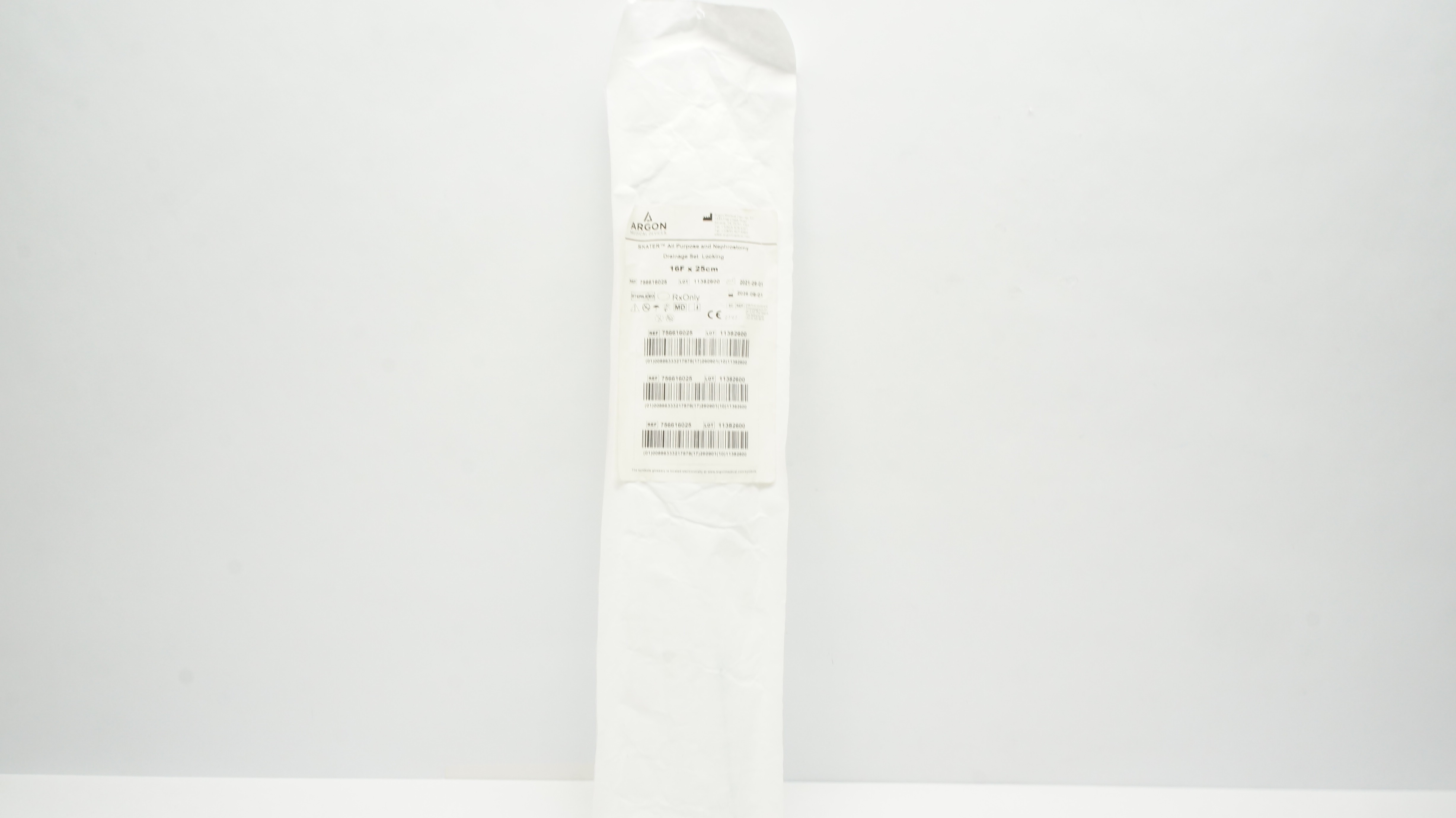 Argon 756616025 SKATER All-Purpose & Nephrostomy Drainage Set Locking 16F x 25cm