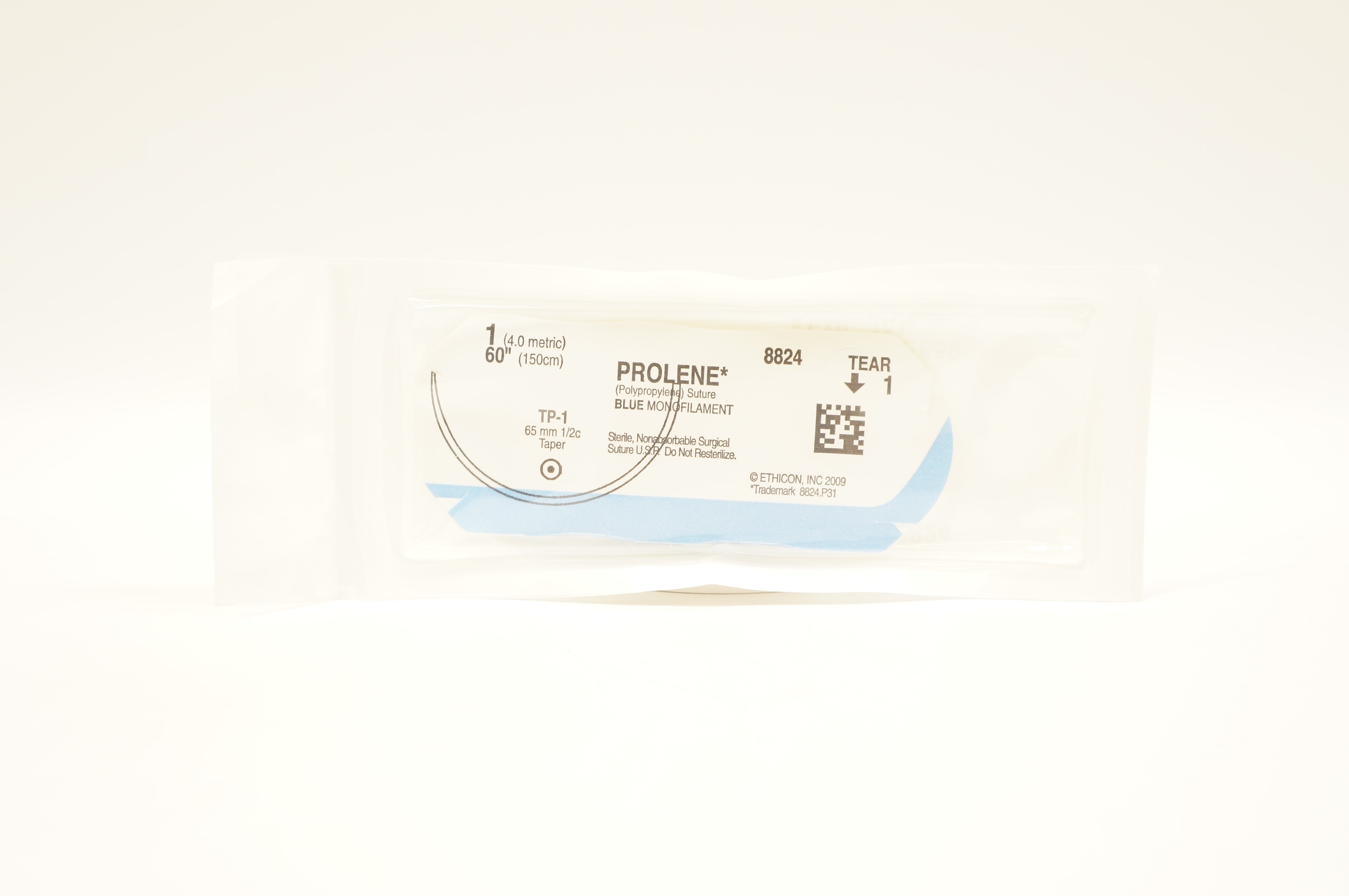 Ethicon 8824 1 PROLENE, RP-1, 65mm 1/2c Taper, 60inch (x)