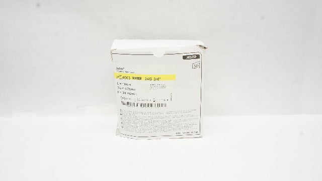 Smiths Medical 4053 JELCO I.V. Cath. Radiopaque 24G x 3/4inch - Box of 33
