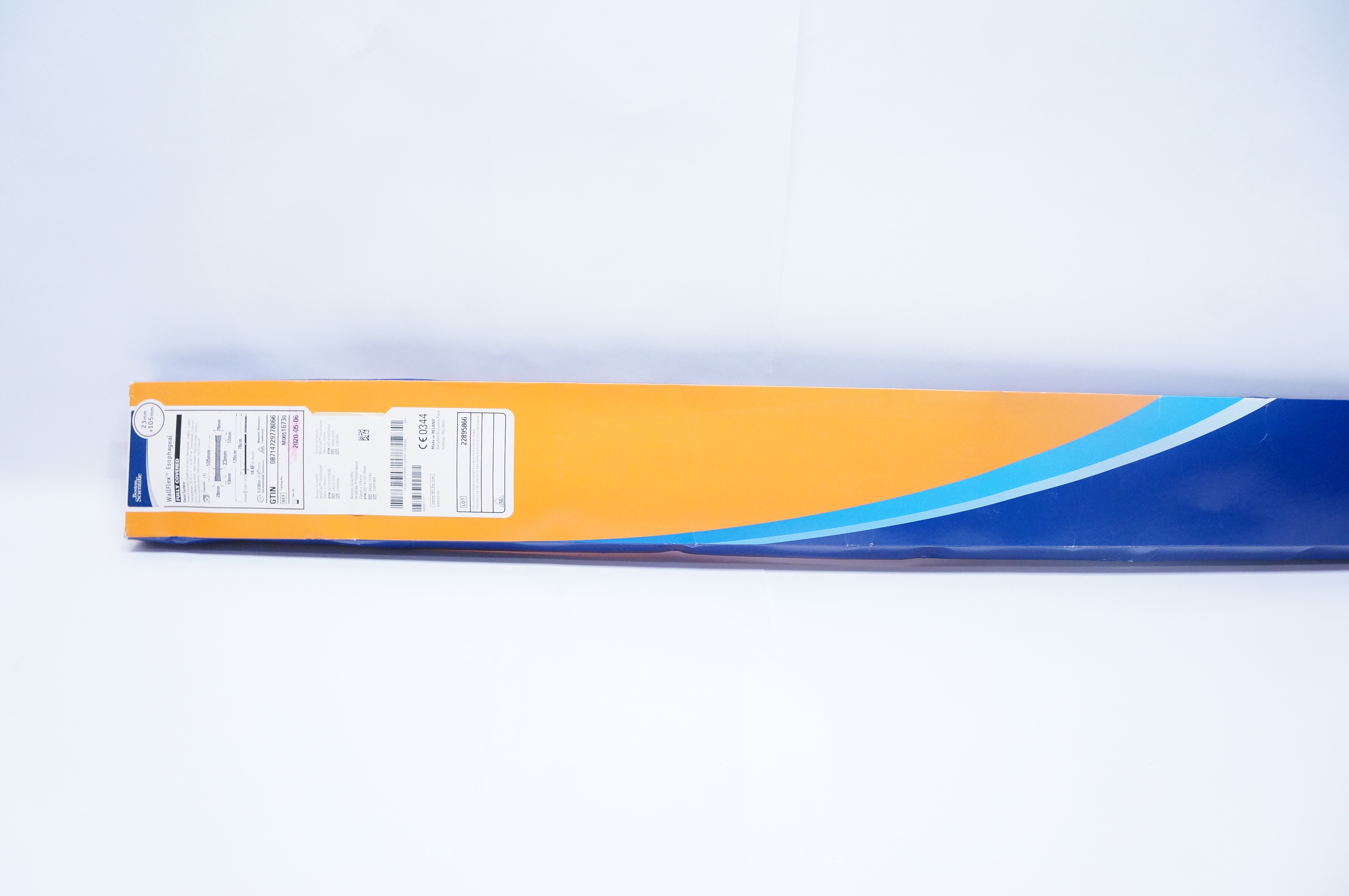 Boston Scientific 1673 WallFlex Esophageal Fully Covered Stnt 23mm x 105mm (x)