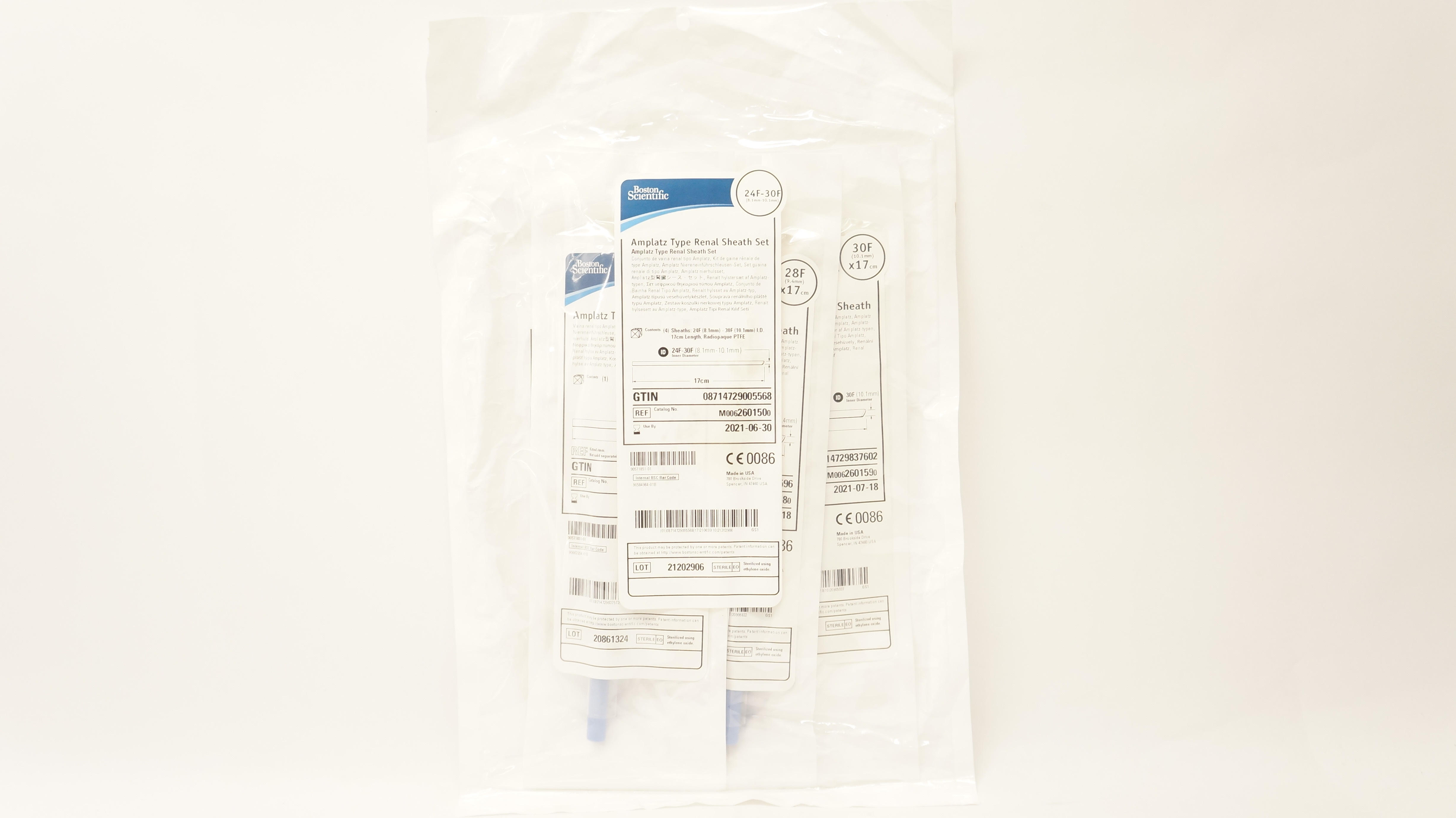 Boston Scientific 260150 Amplatz Type Renal Sheath Set 24F - 30F (x)