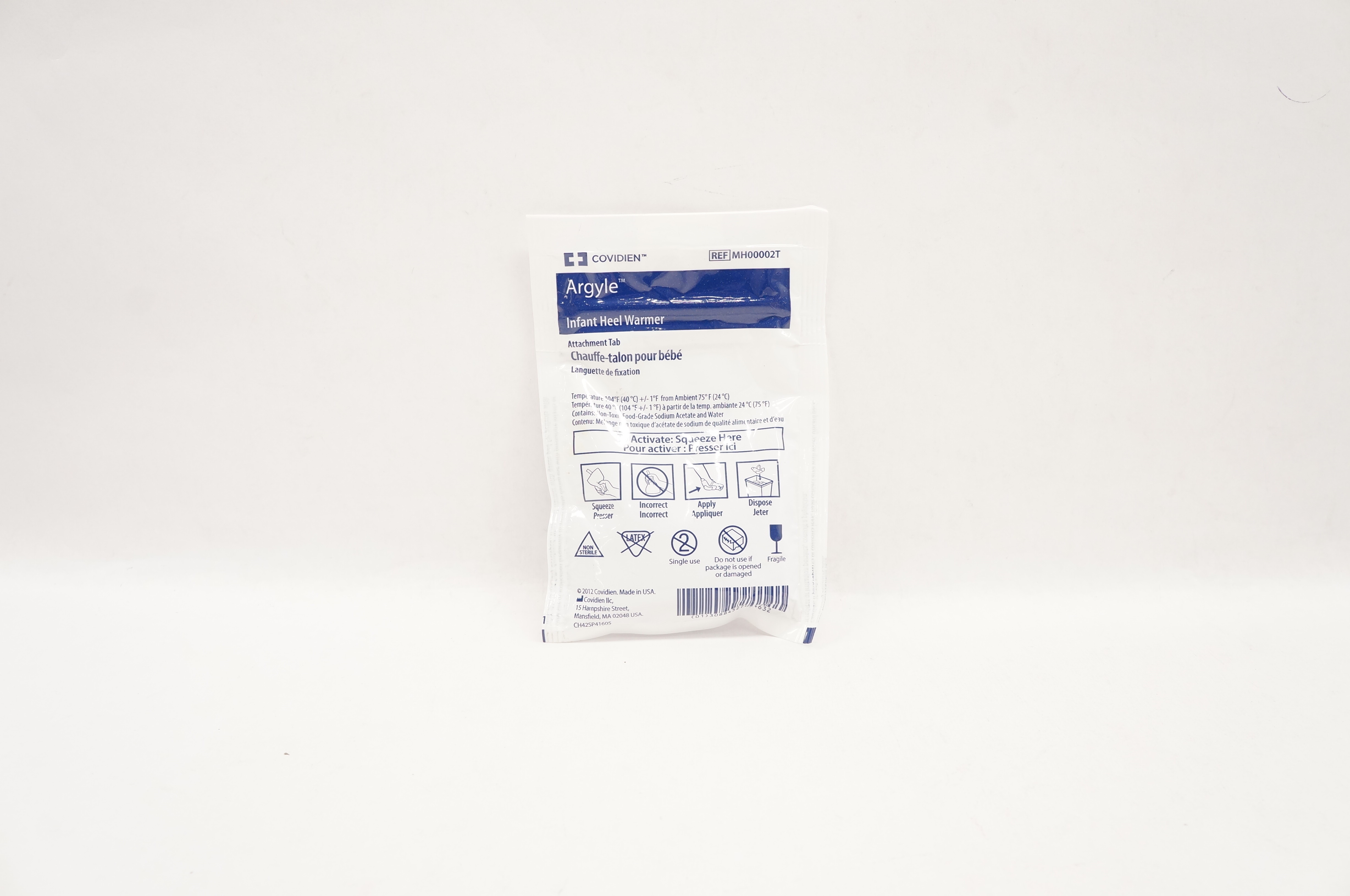 Covidien MH00002T Argyle Infant Heel Warmer Attachment Tab