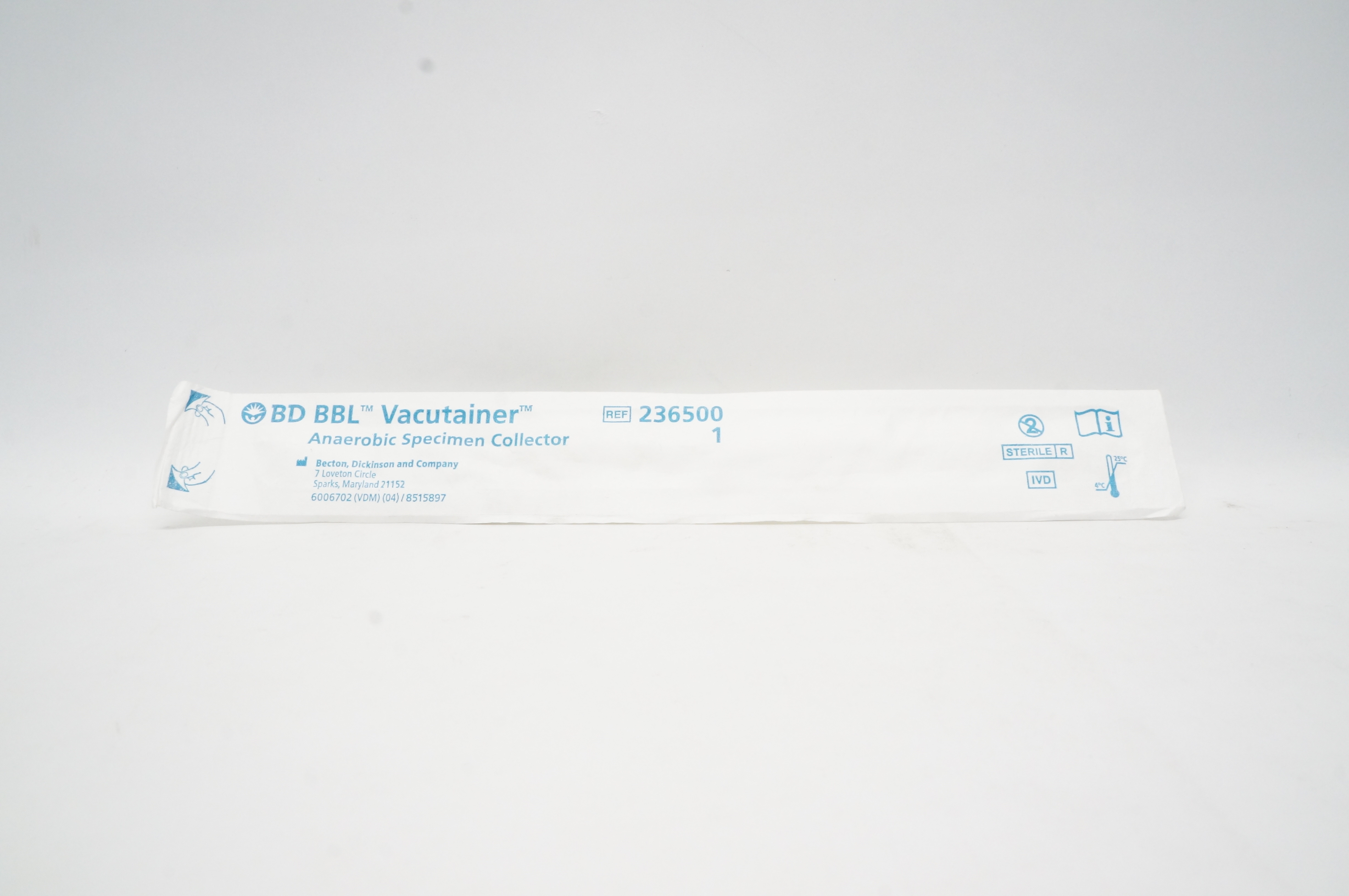 BD 236500 BBL Vacutainer Anaerobic Specimen Collector (x)