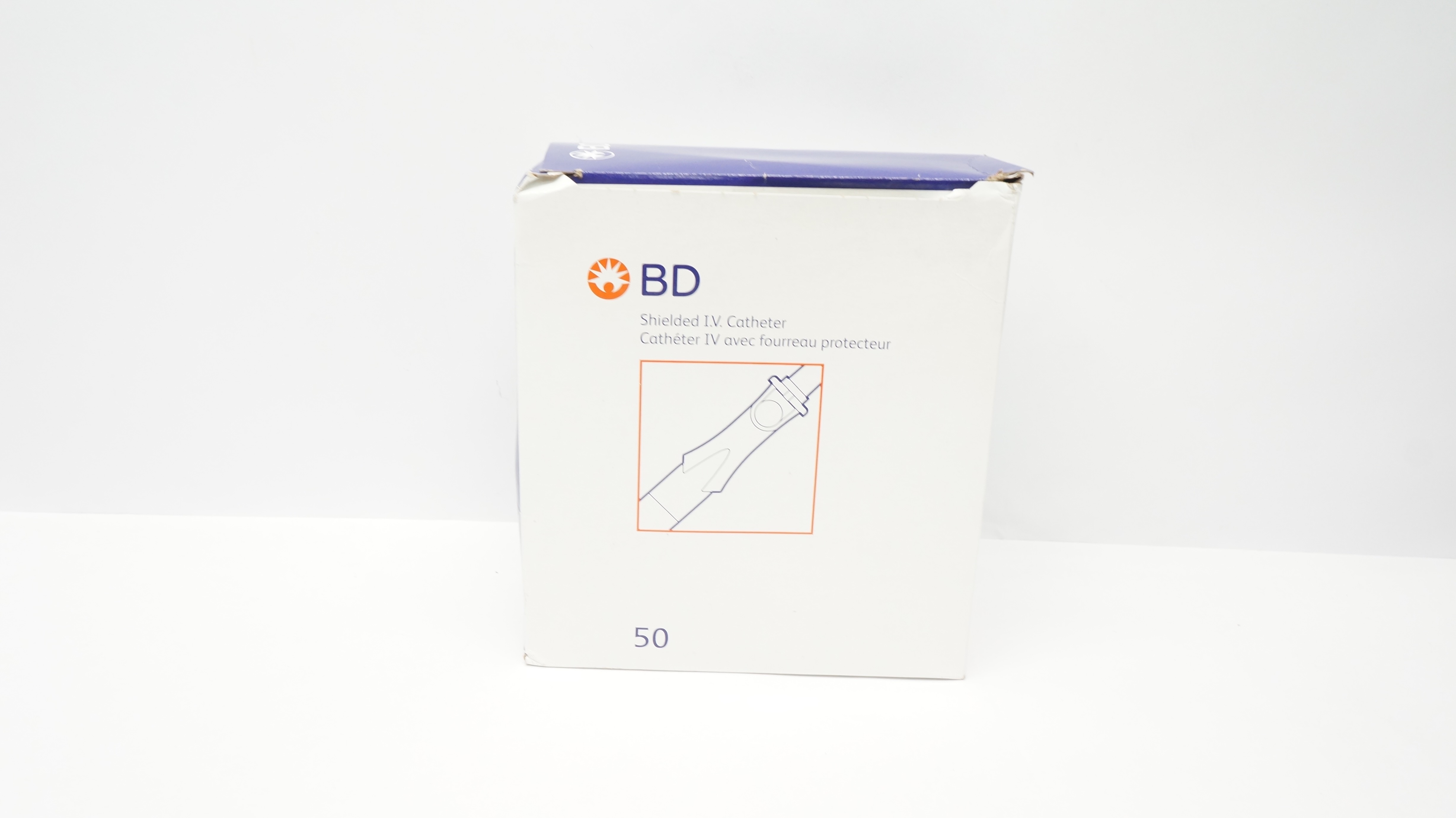 BD 381423 Insyte Autoguard Shielded IV Cath. 22Ga x 1inch, 35mL (x) - Box of 50