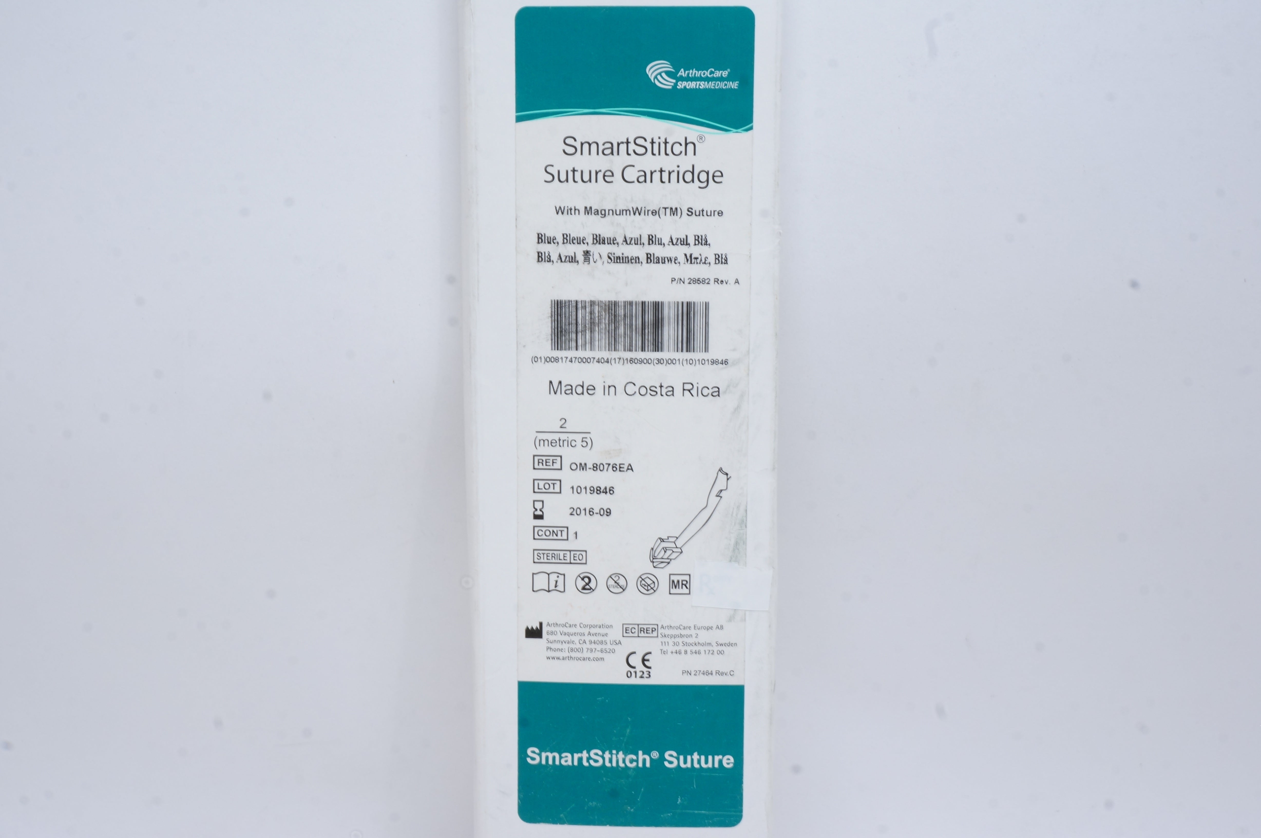 ArthroCare OM-8075EA SmartStitch Stre Cartridge (x)