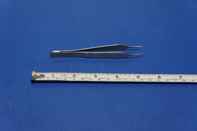Dixon Forceps Tissue Adson 4.50inch Length Tweezer Straight