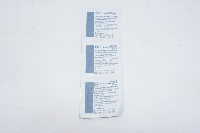 PDI B16400 Adhesive Tape Remover Pad - Lot of 3