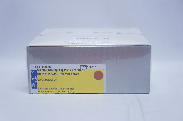 Biomet 183000 Vanguad CR Femoral 55mm Right-Interlok Co-Cr-Mo Alloy (x)