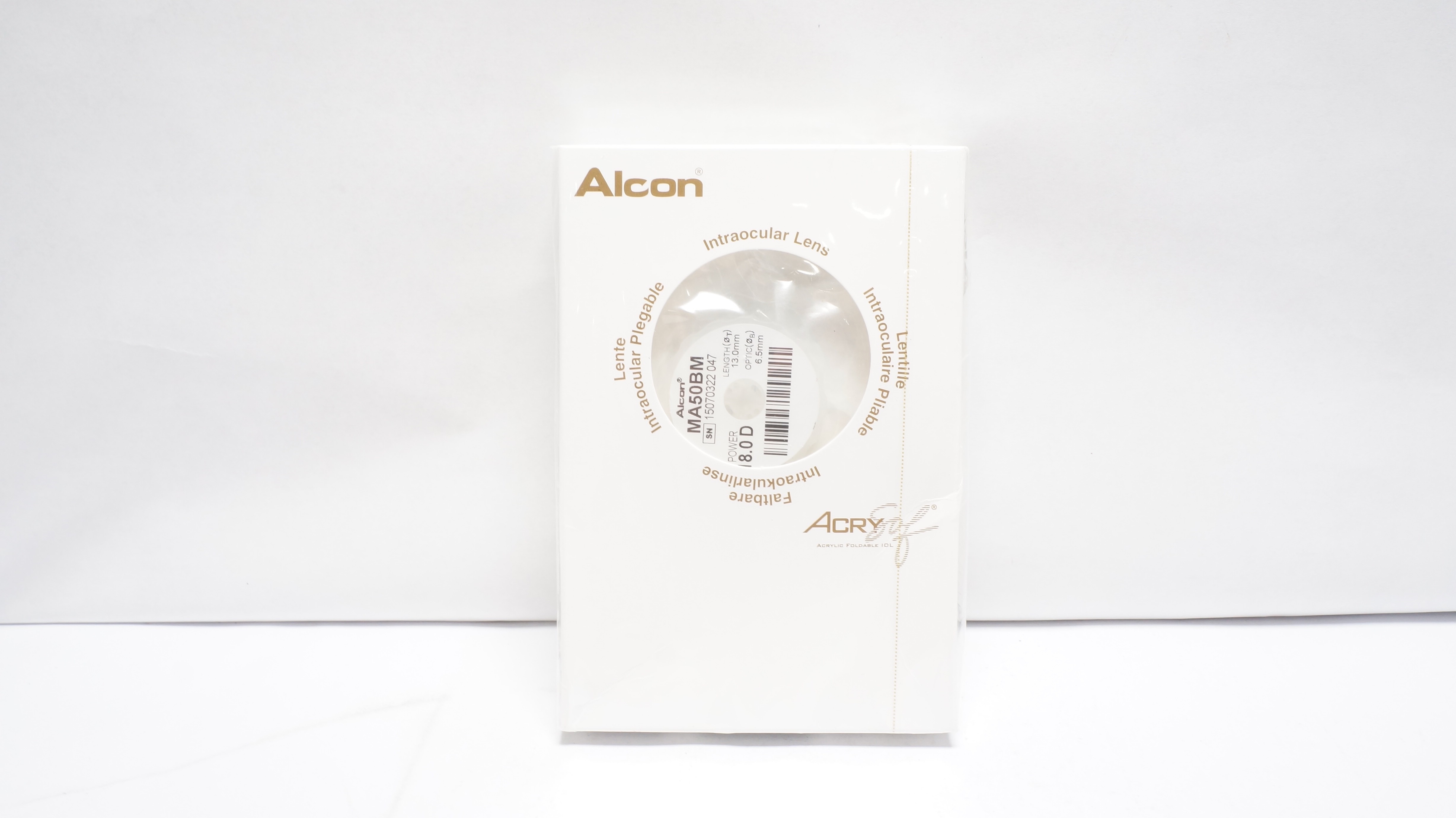 Alcon MA50BM Intraocular Lens 18.0 D, 13.0mm x 6.5mm (x)